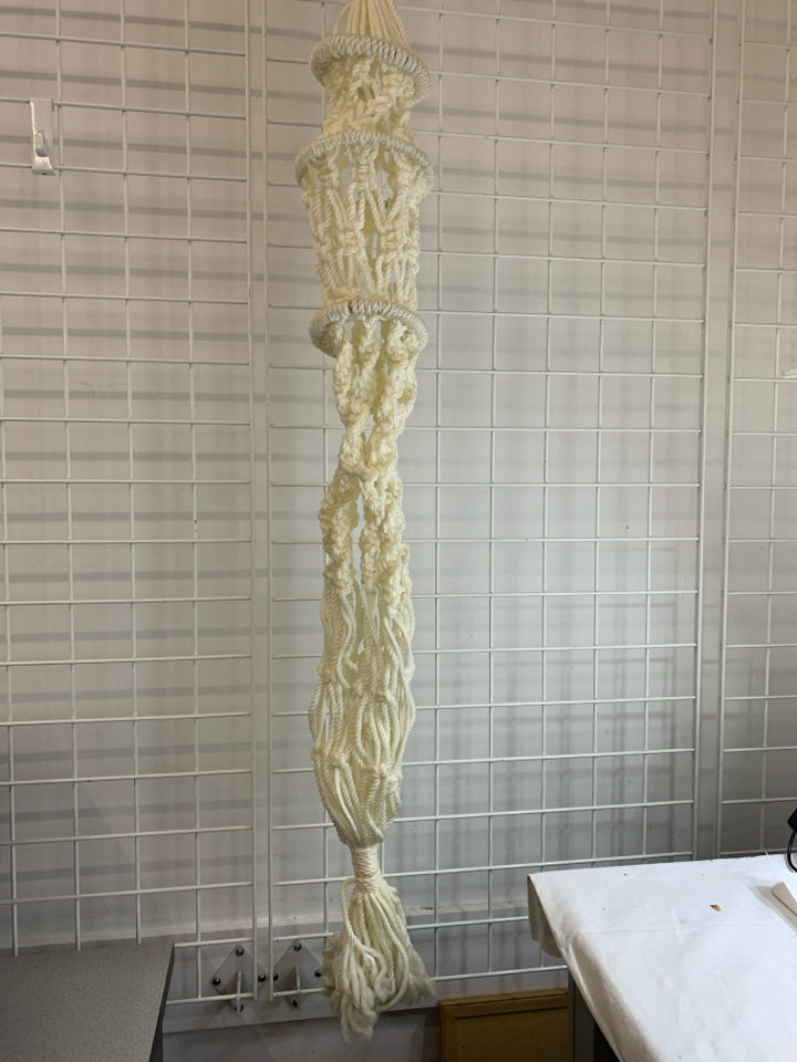DECORATIVE MACRAME WALL HANGING.