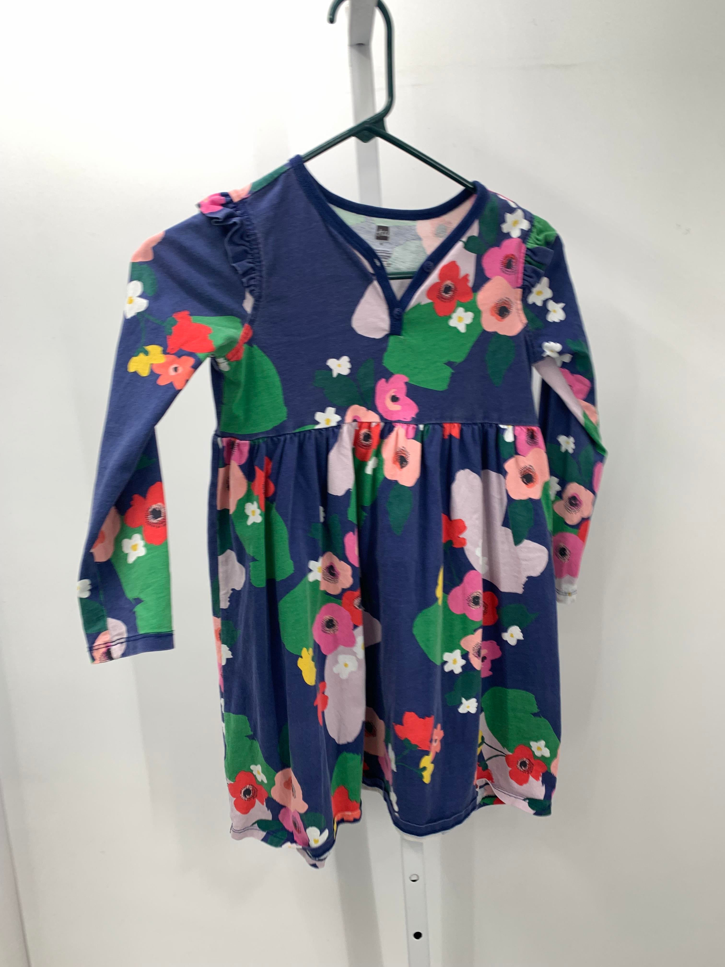 Tea Size 8 Girls Long Sleeve Dress