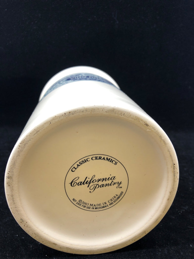 CREAM CANISTER VINO ROSSO.