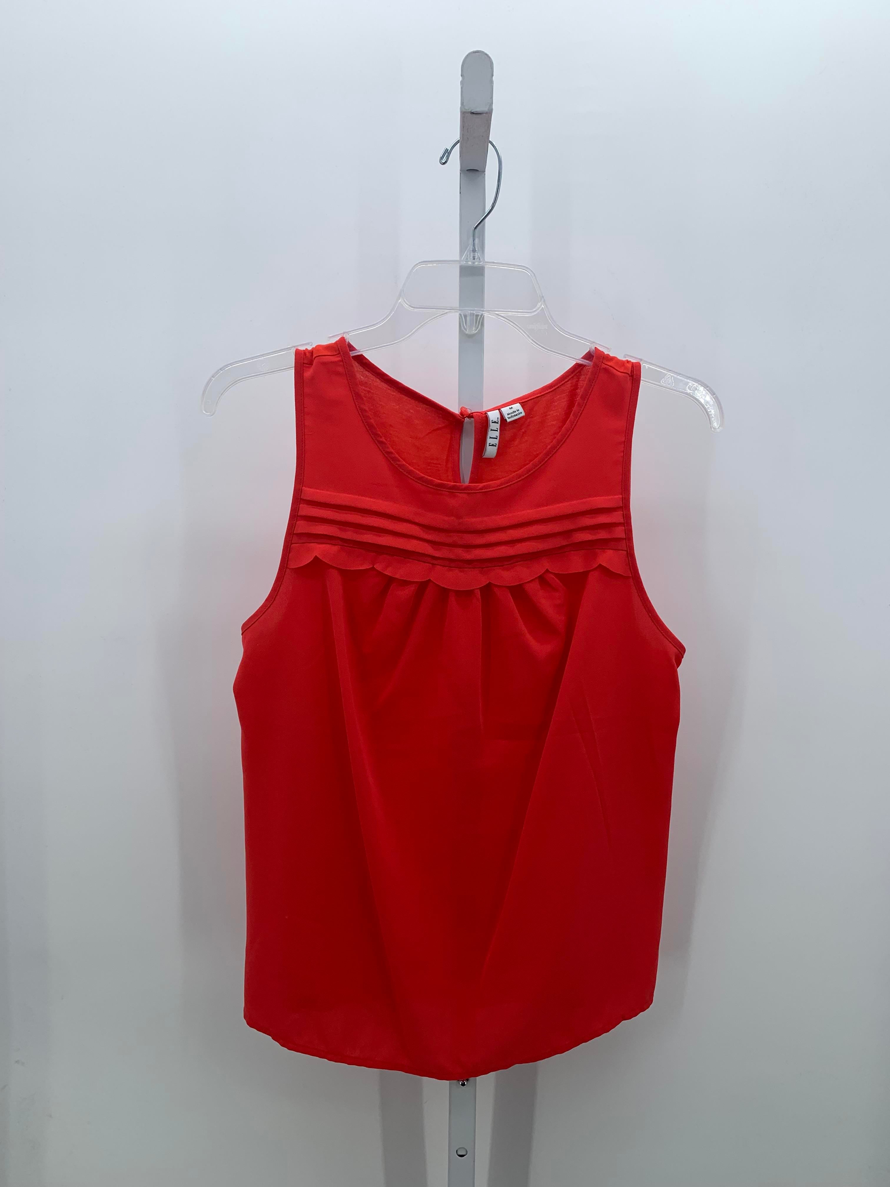 Elle Size Medium Misses Sleeveless Shirt