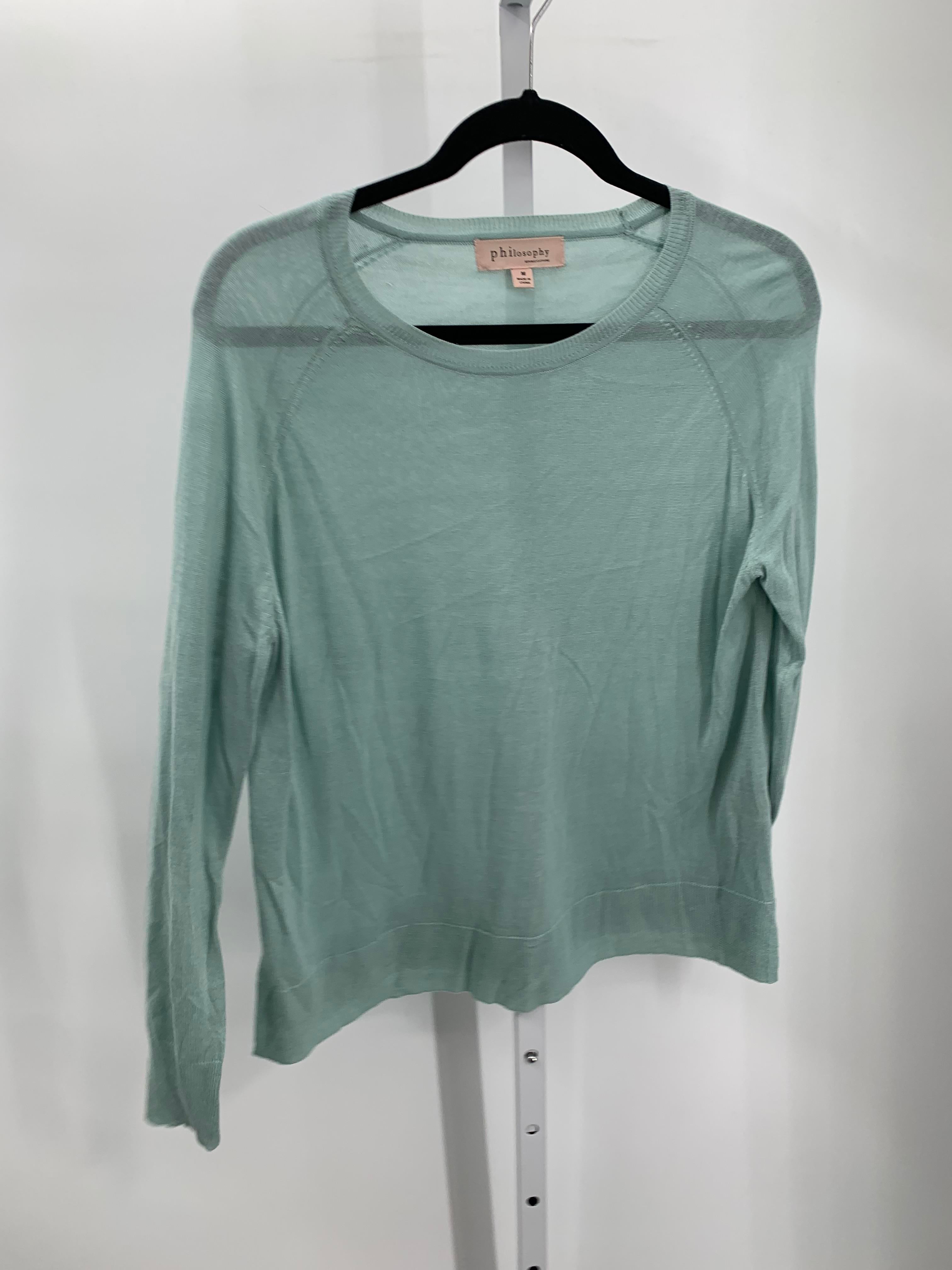 philosophy Size Medium Misses Long Slv Sweater