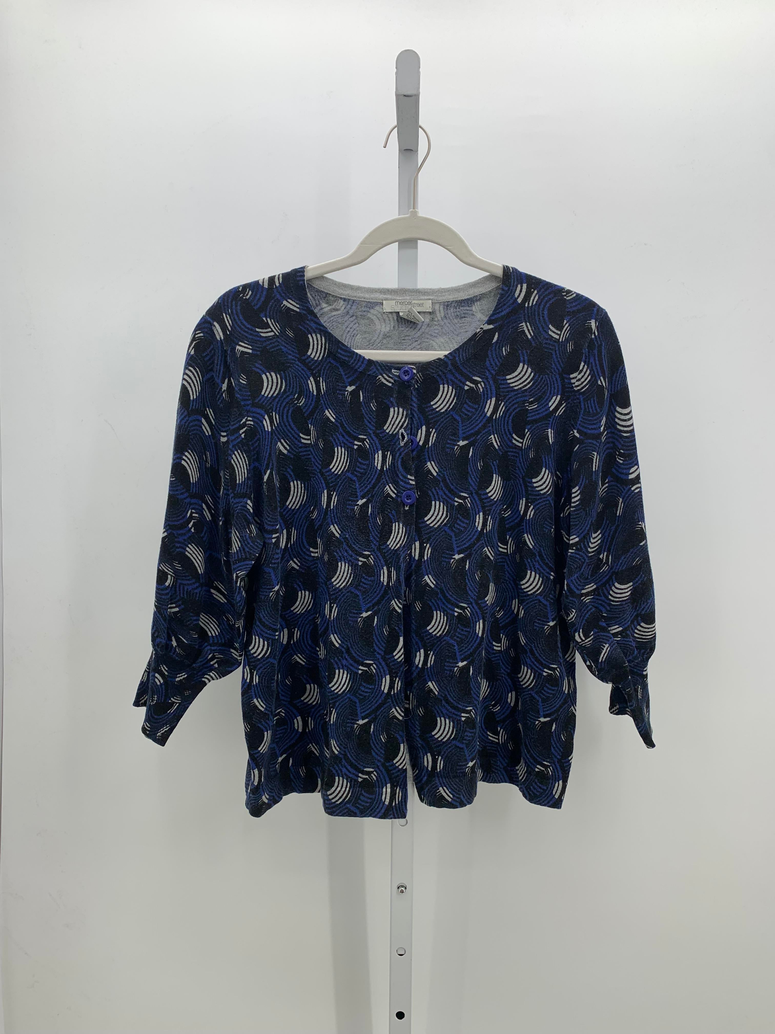 Mercer Street Studio Size Medium Petite Petite Long Slv Sweater