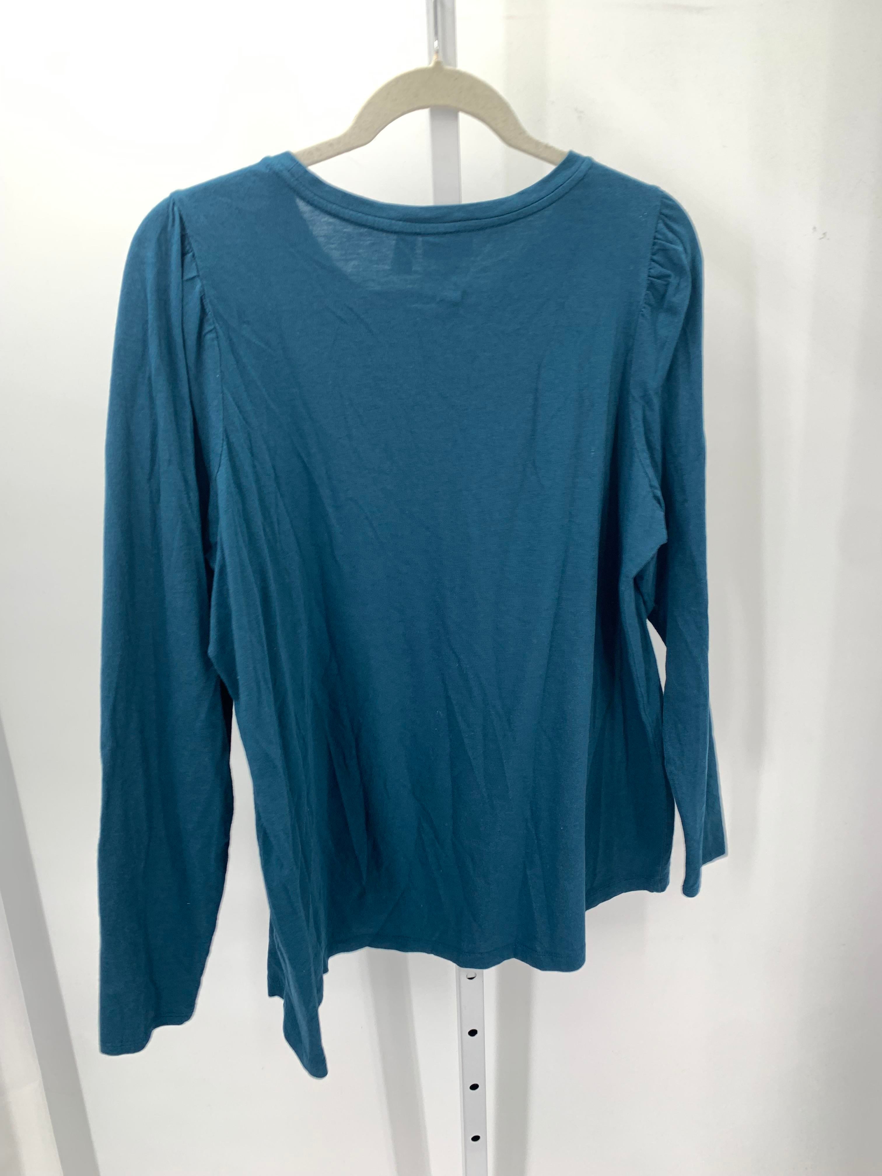 LOGO Size 1X Womens Long Sleeve Shirt