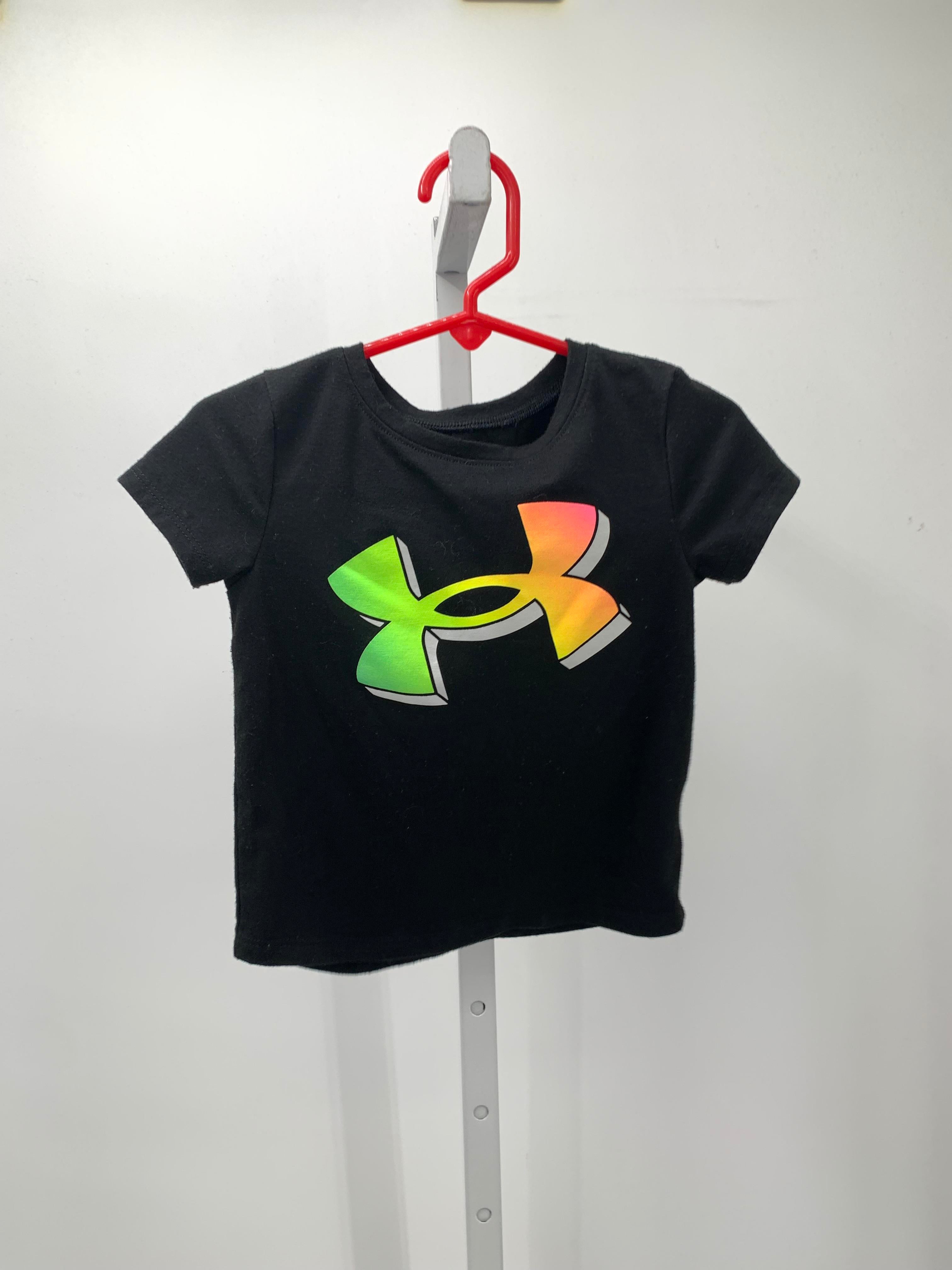 Under Armour Size 24 Months Girls Short Sleeve Shirt