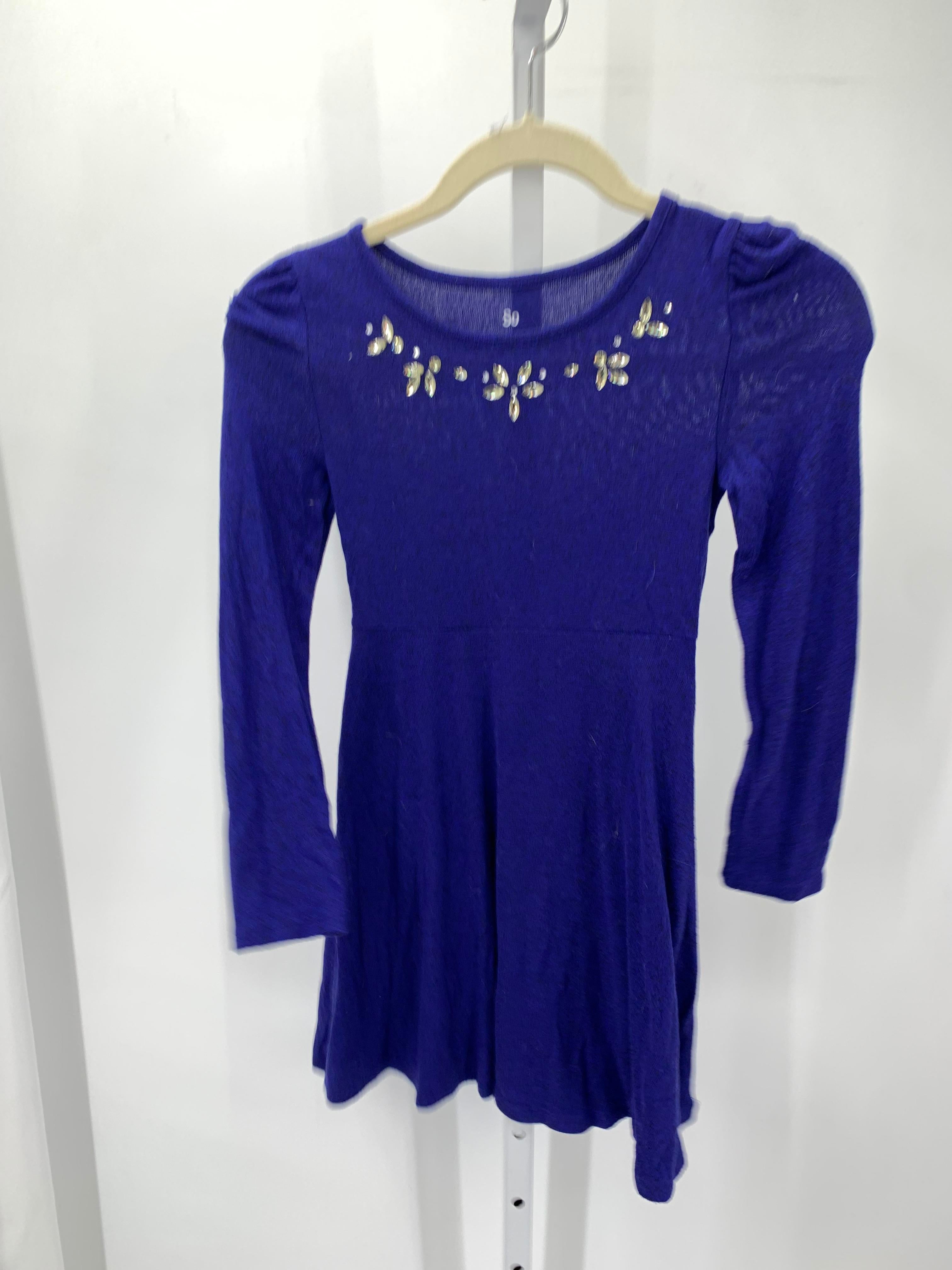 SO Size 8 Girls Long Sleeve Dress