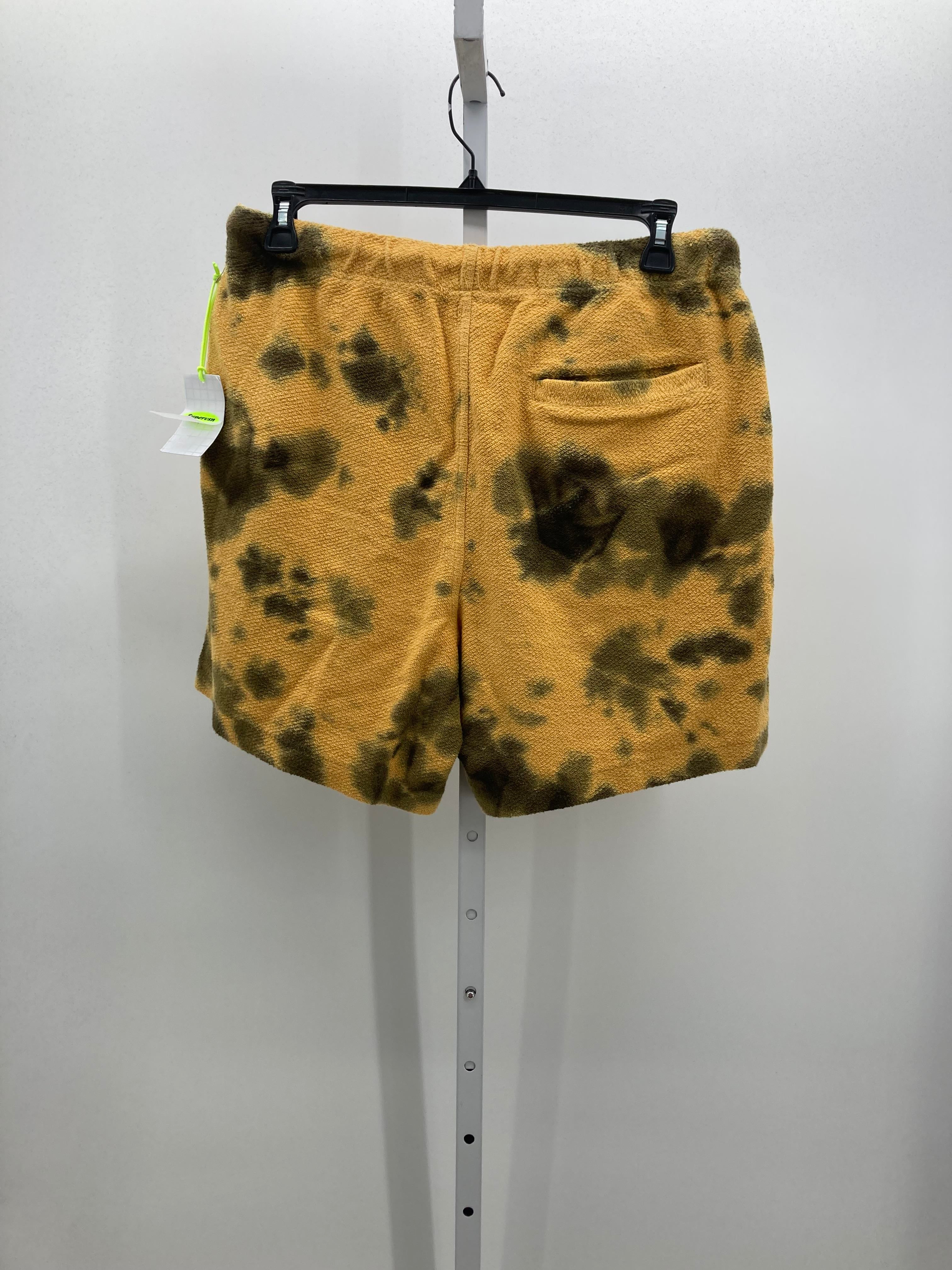 NEW GREEN KNIT SHORTS.