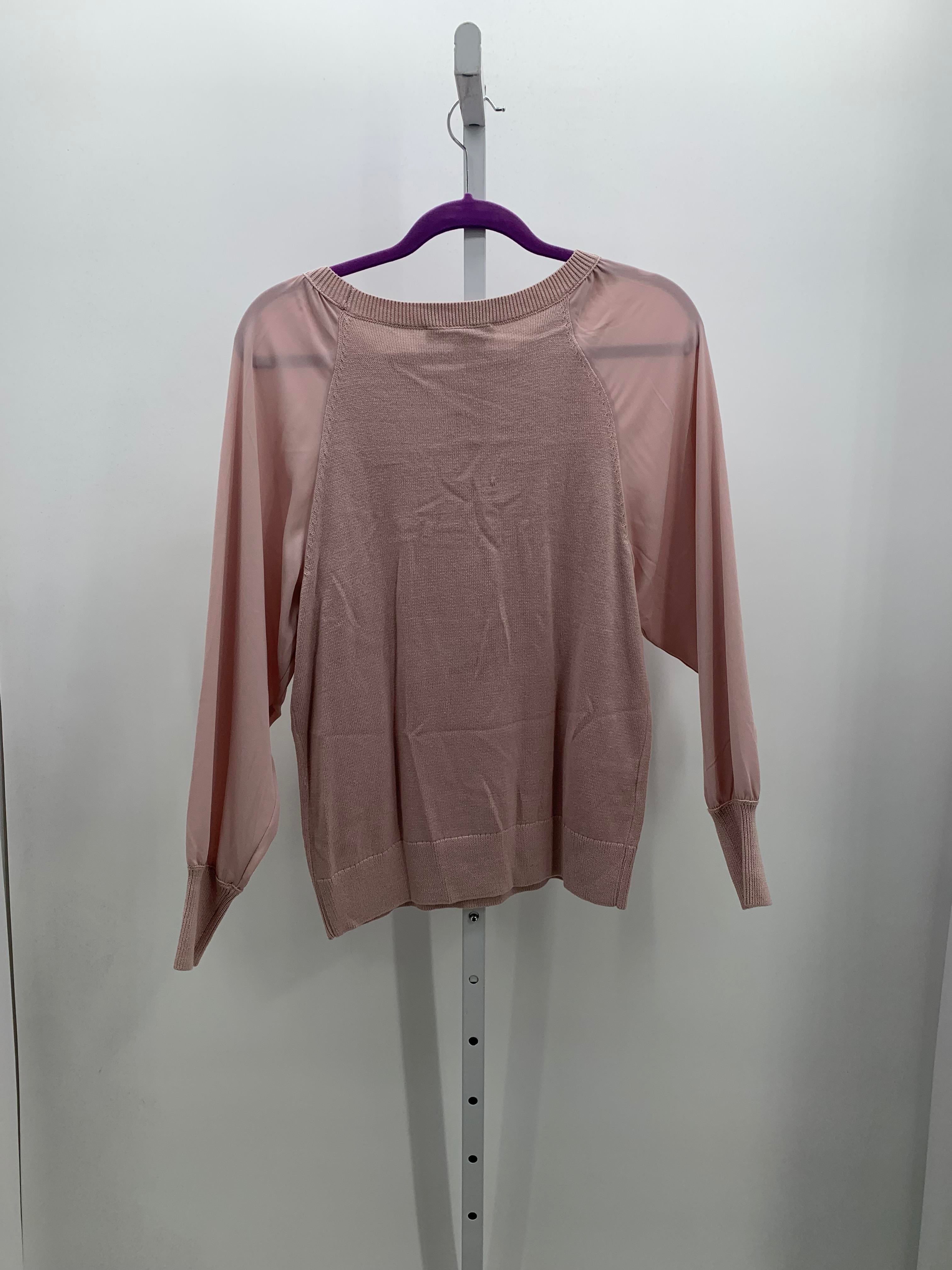 Loft Size Medium Misses Long Slv Sweater