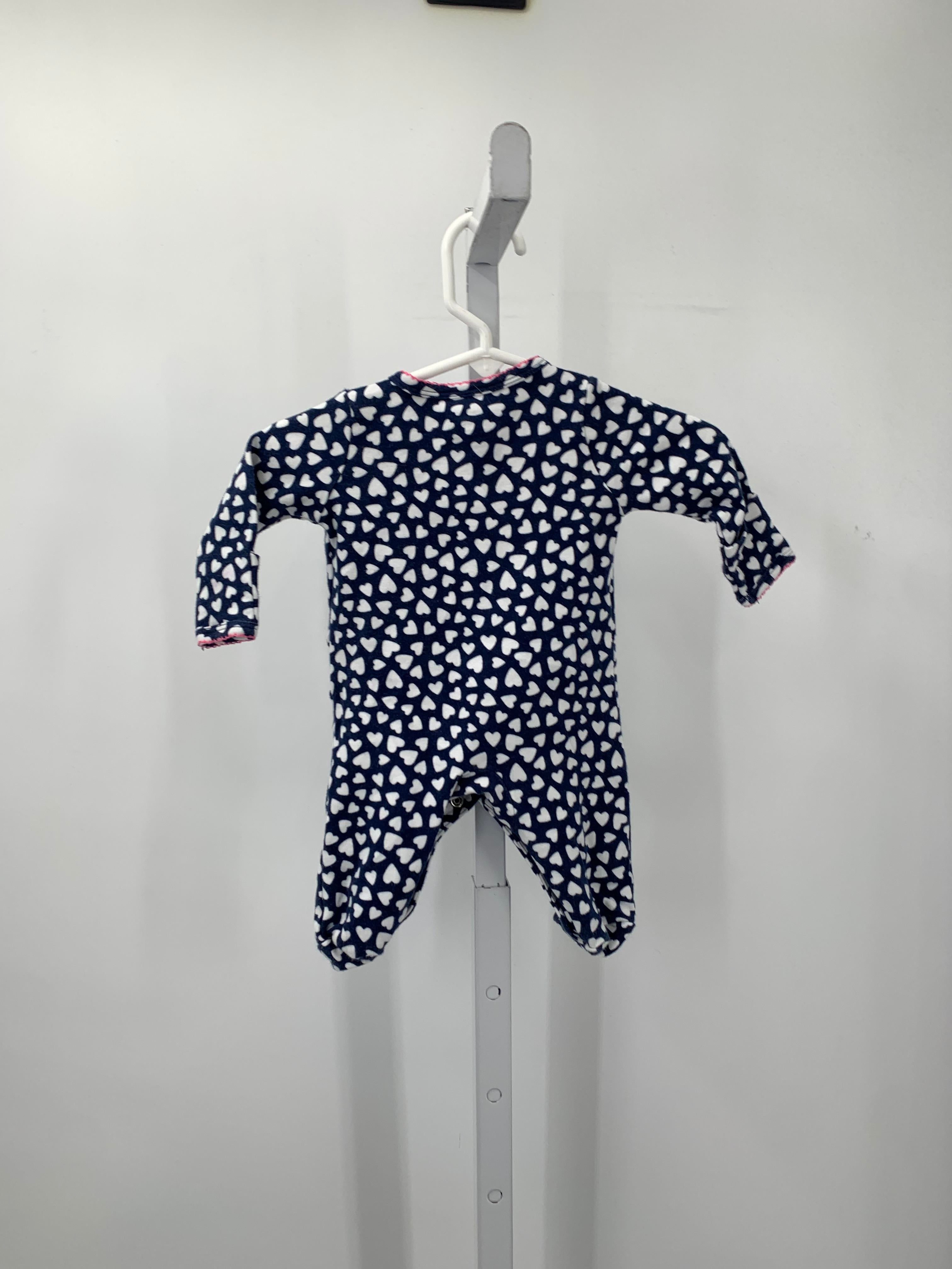 Carters Size Newborn Girls Long Slv. Romper