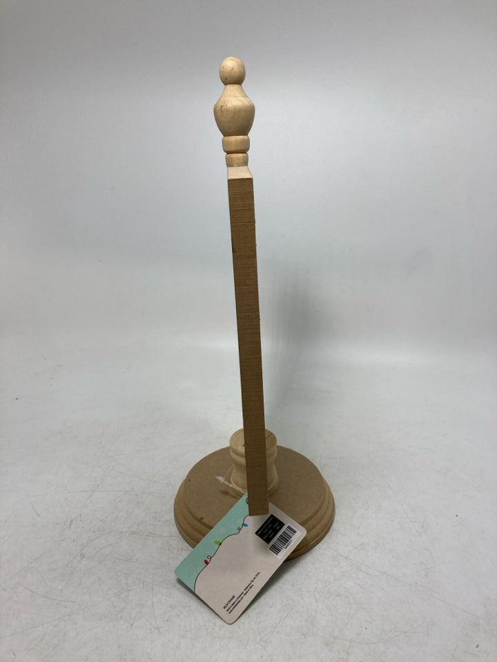 UNFINISHED FOOTED SIGN