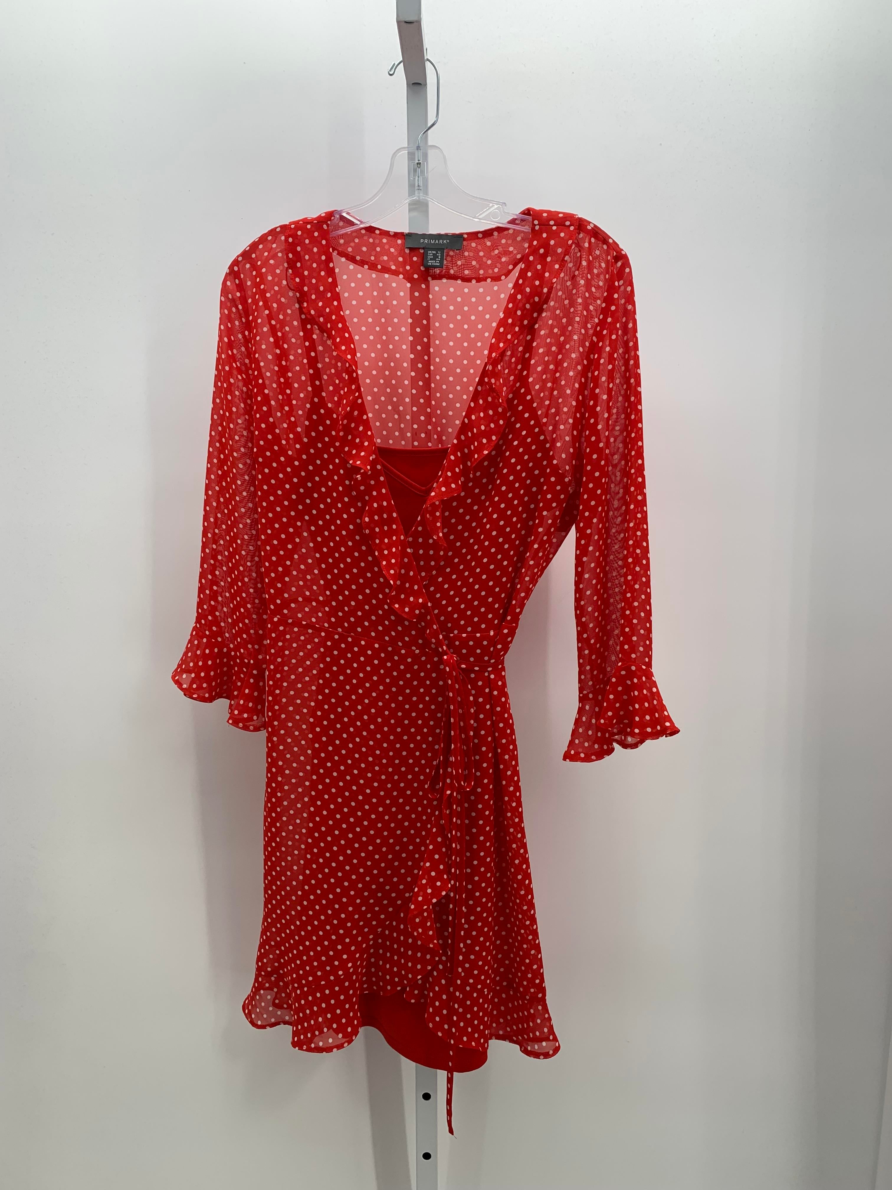 Primark Size 8 Misses Long Sleeve Dress