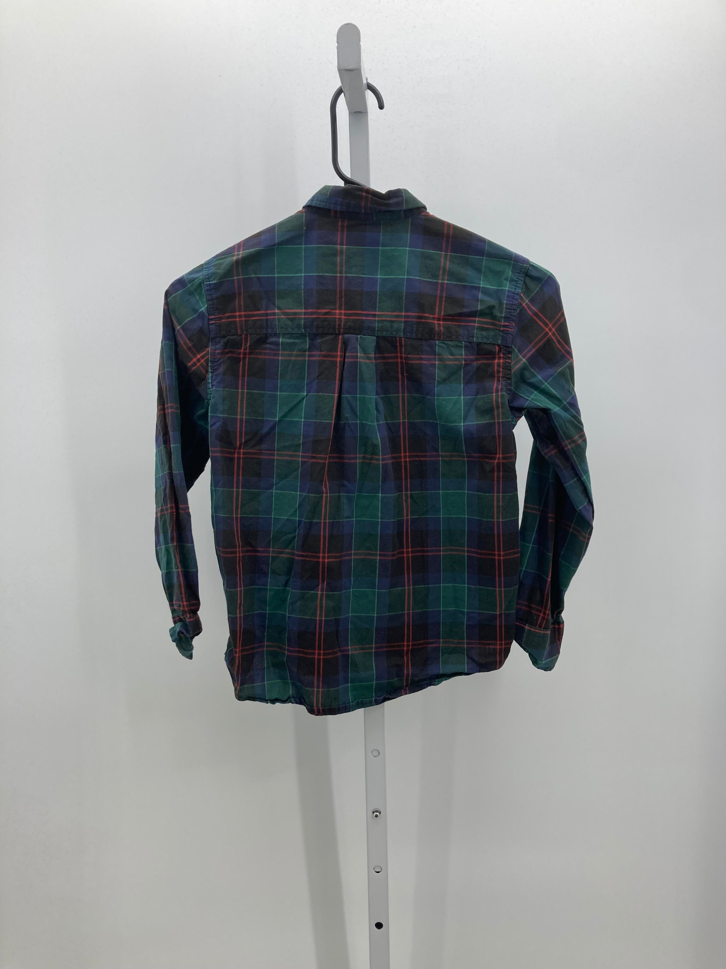 PLAID BTN DOWN