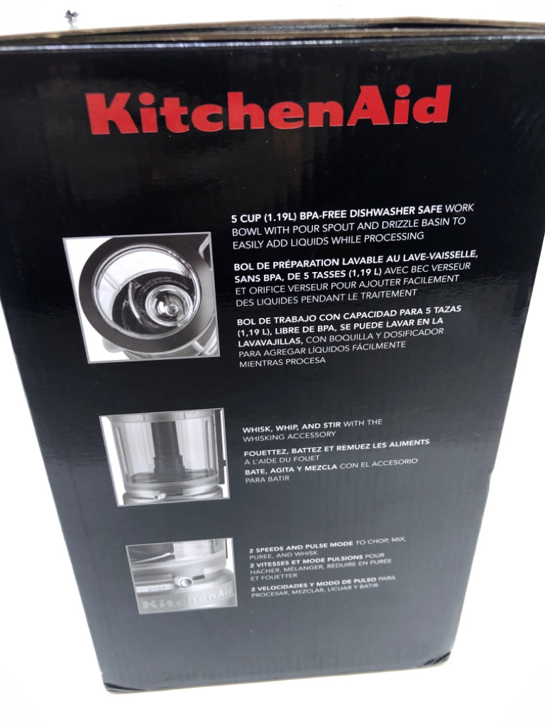 NIB FOOD CHOPPER KITCHEN AID.