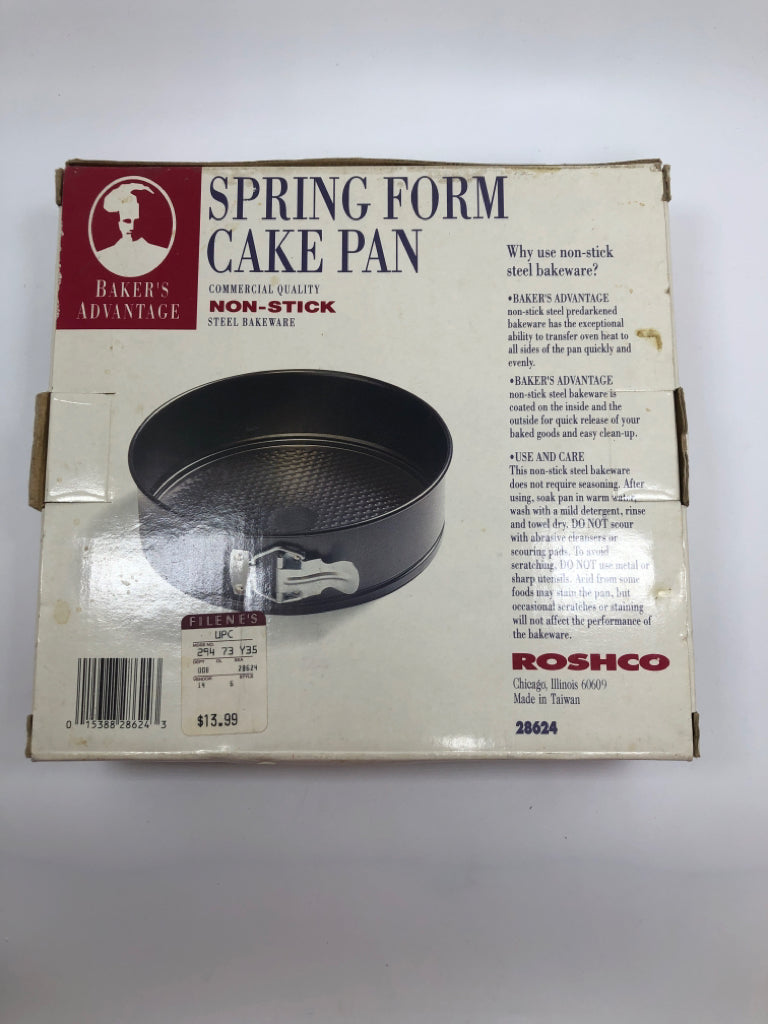 NIB SPRING FORM CAKEPAN.