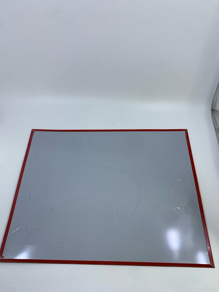 PENNSYLVANIA RAILROAD METAL SIGN.