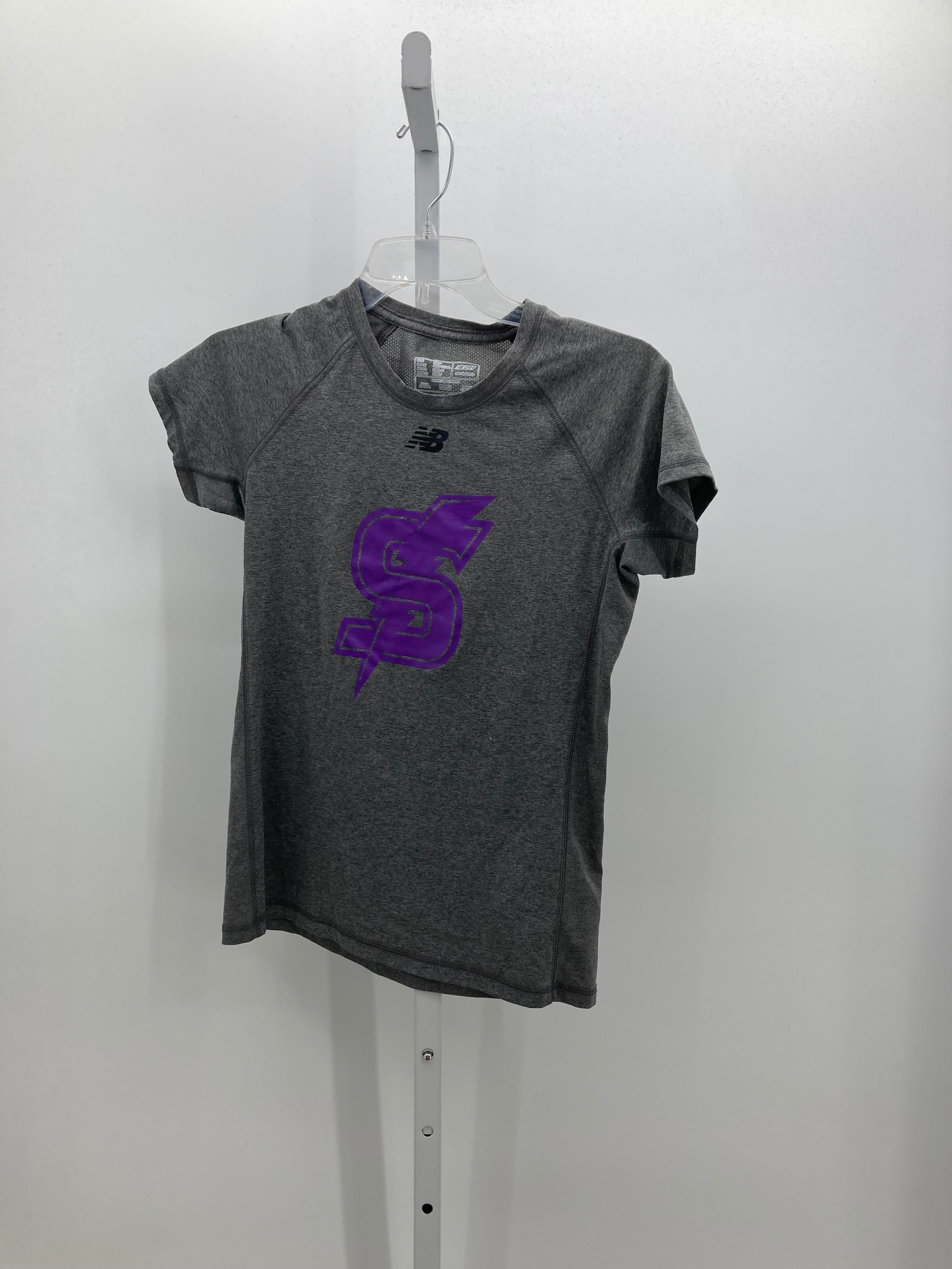 New Balance Size X Small Misses Short Sleeve Shirt