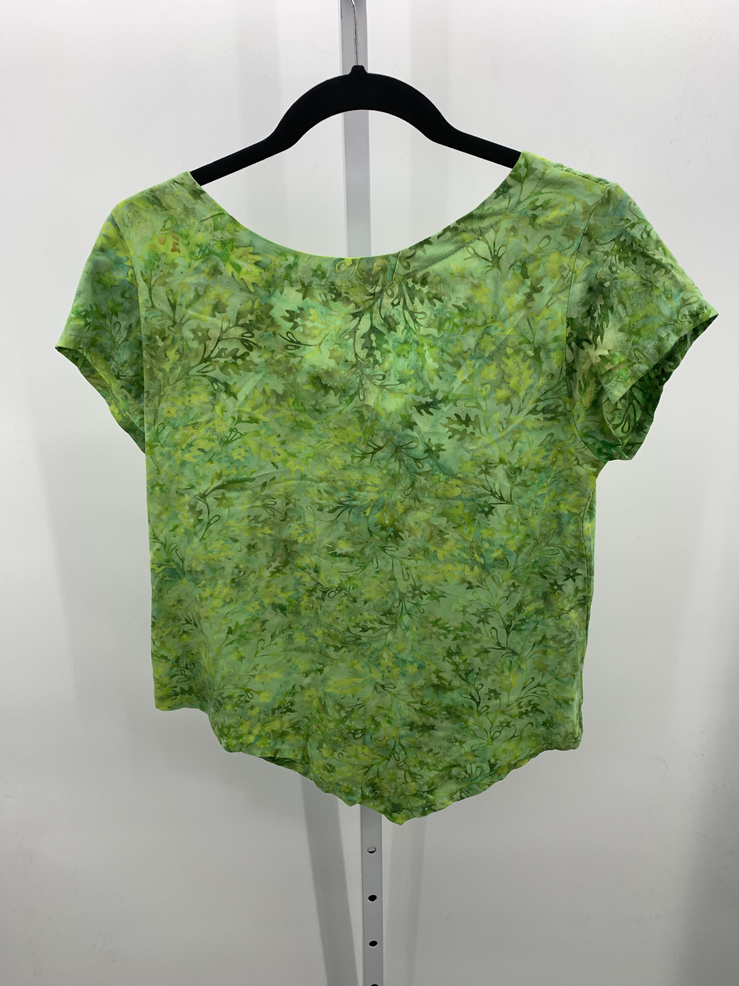 Size Small Misses Short Sleeve Shirt