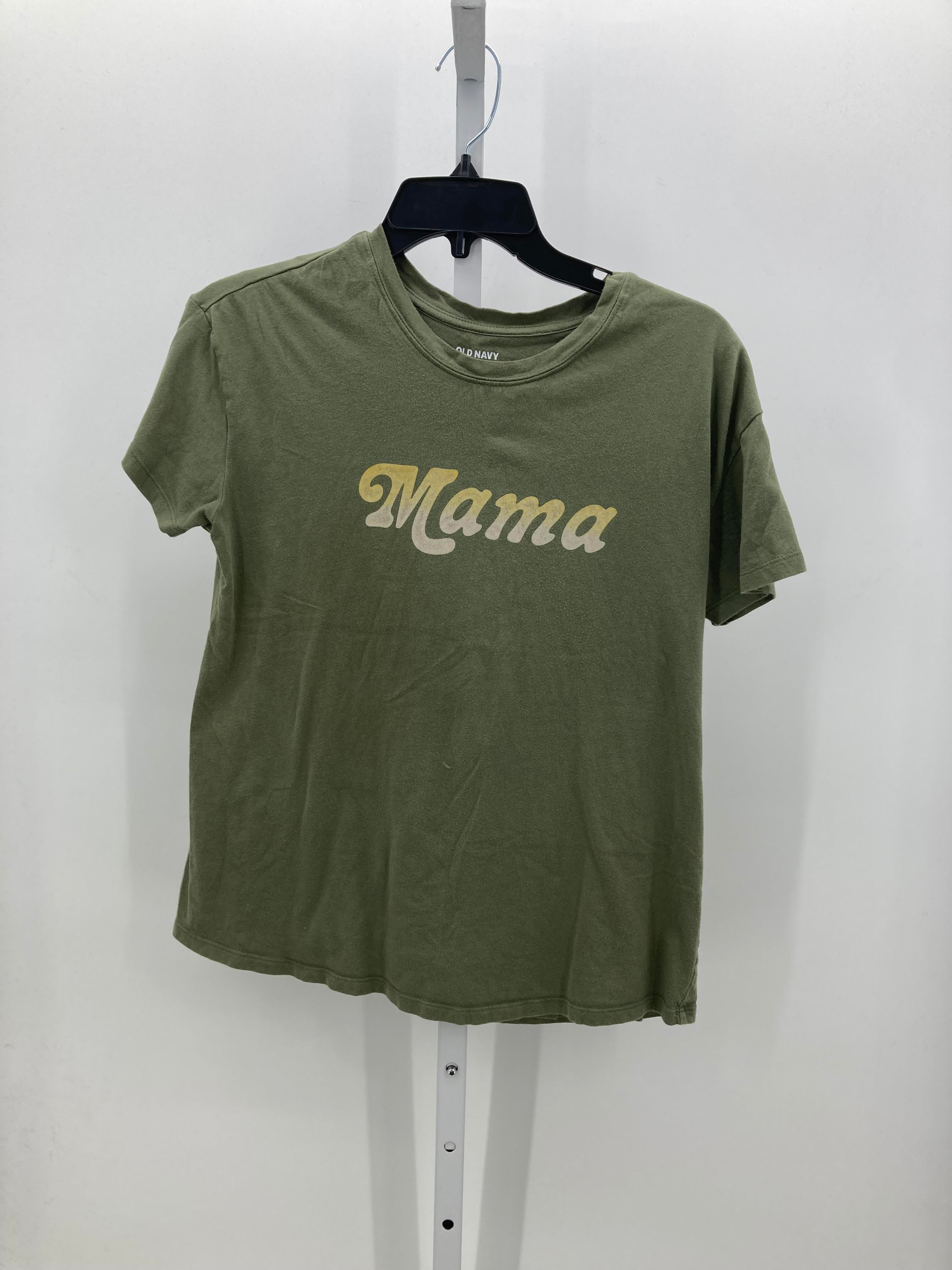 Old Navy Green Size X Small Maternity Short Sleeve Shirt