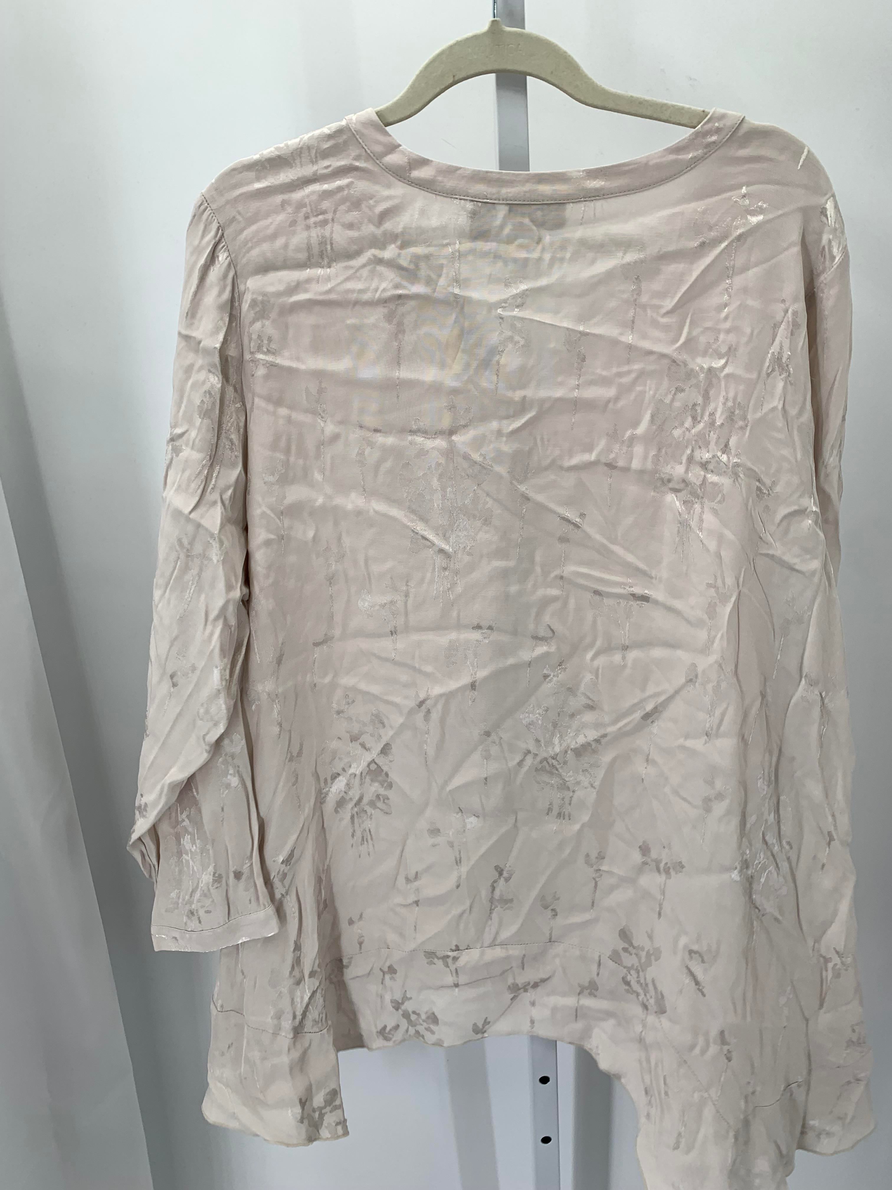 LOGO Size 1X Womens Long Sleeve Shirt