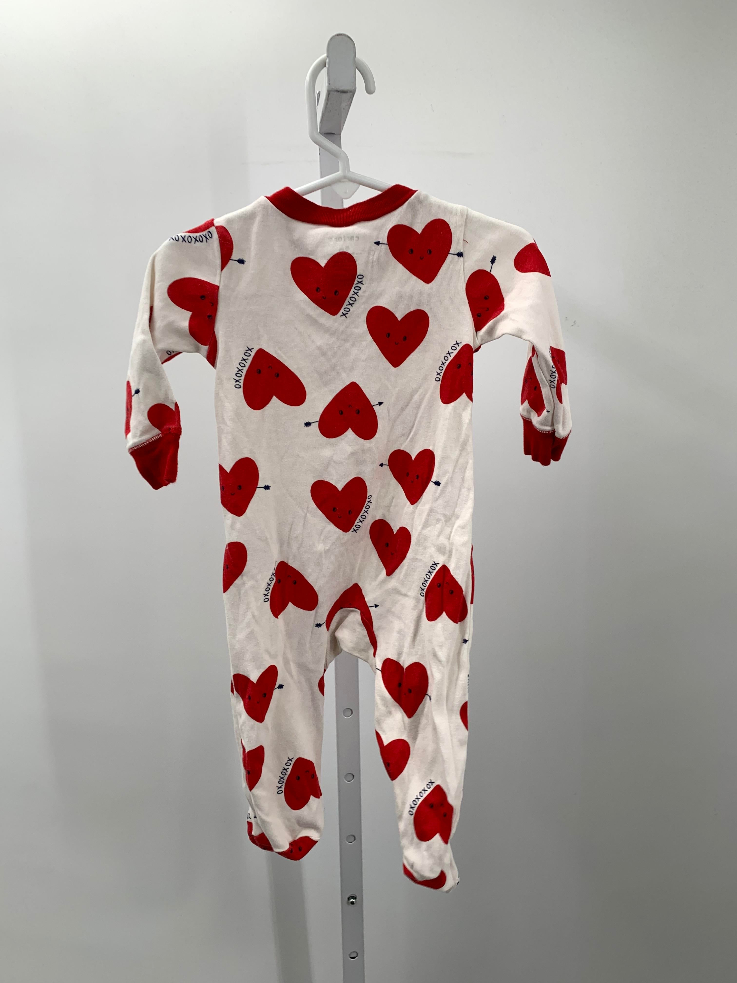 LONG SLV ROMPER HEARTS