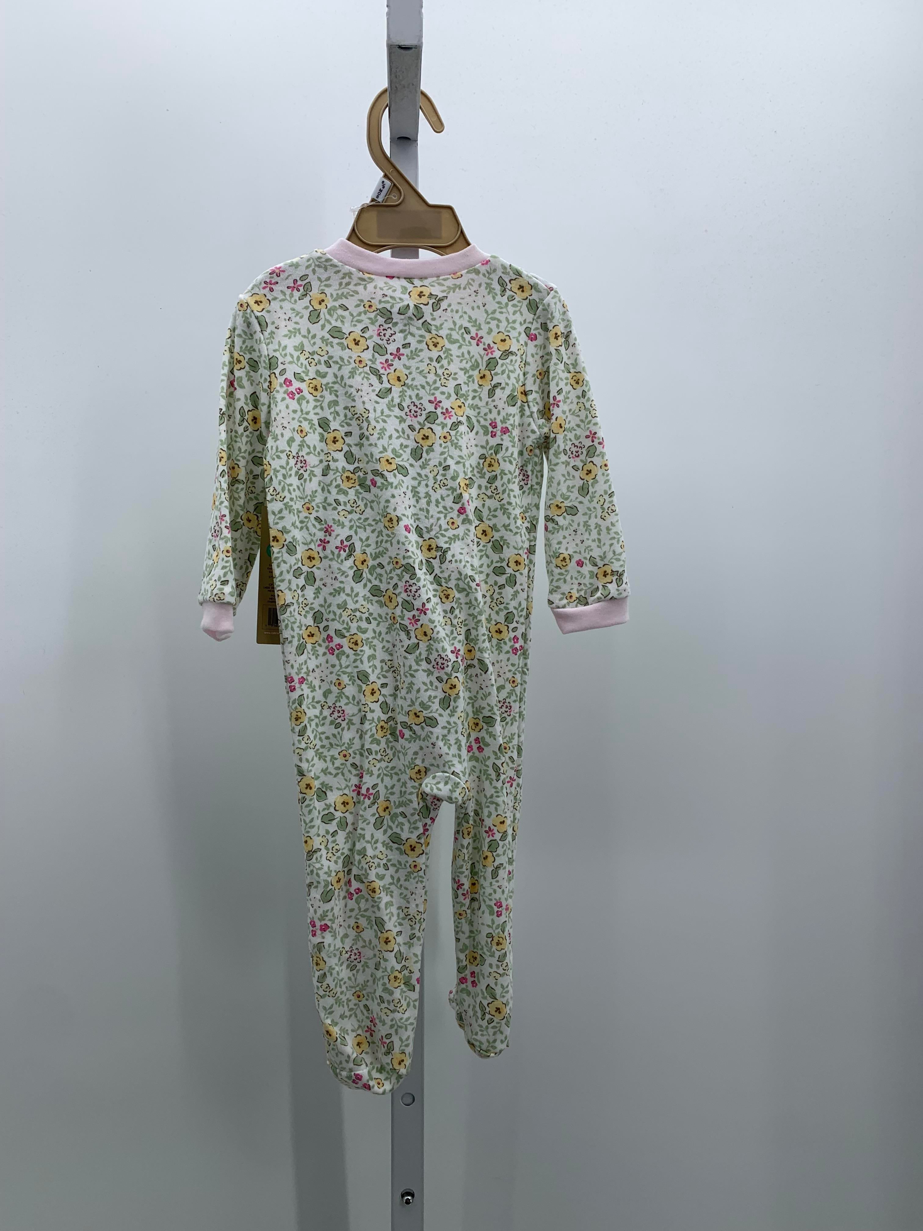 Chick Pea Size 6-9 mon Girls Long Slv. Romper