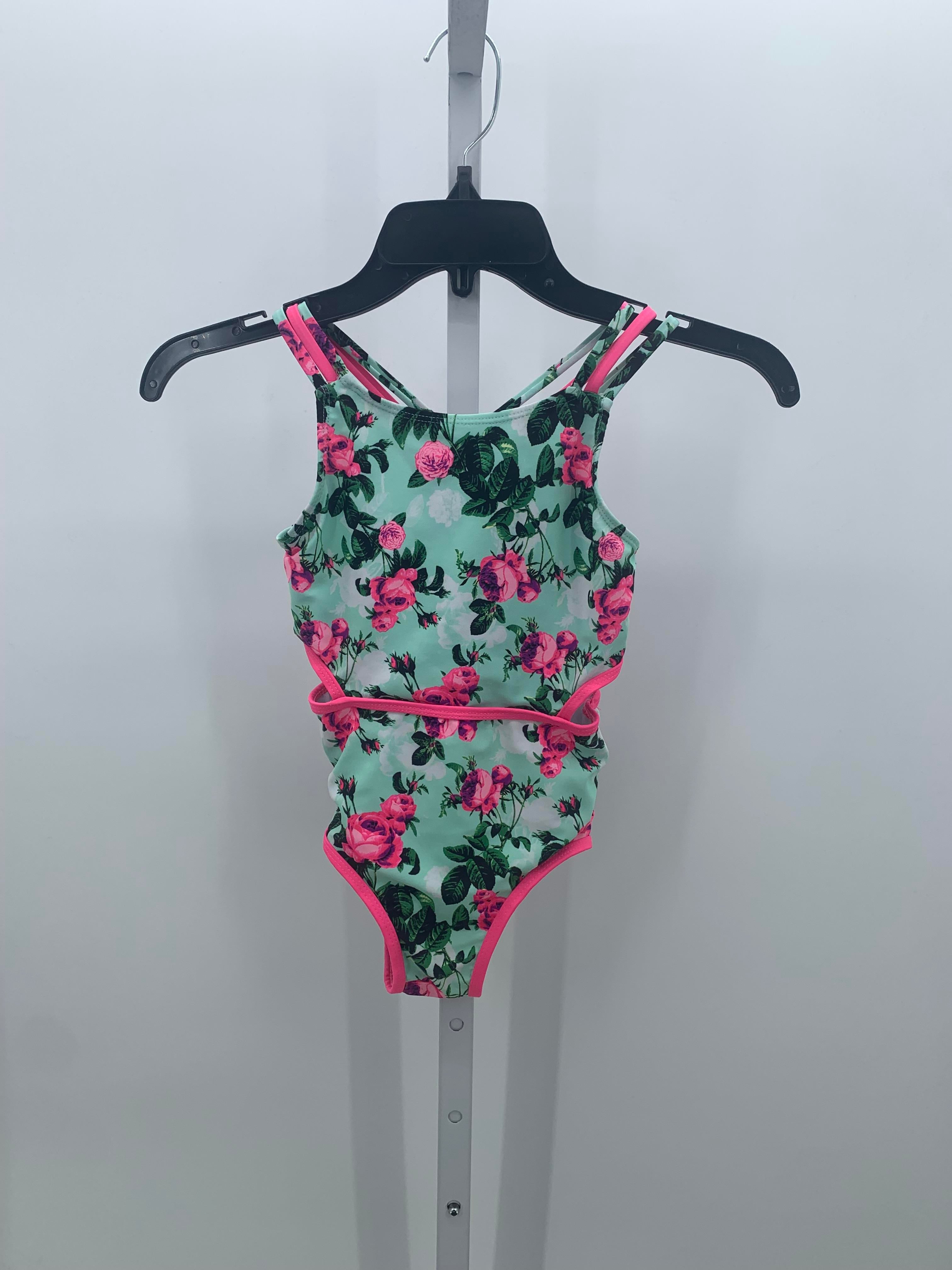 Betsey Johnson Size 6X Girls Swim Suit