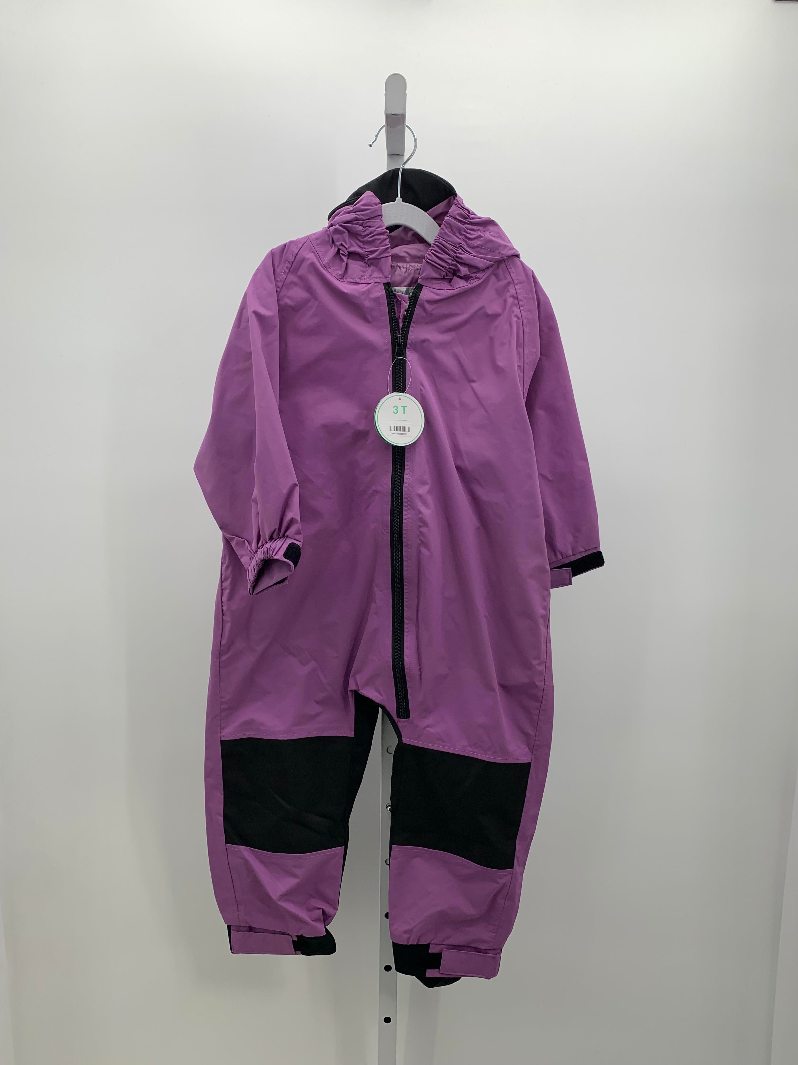 Size 3T Girls Rain Coat
