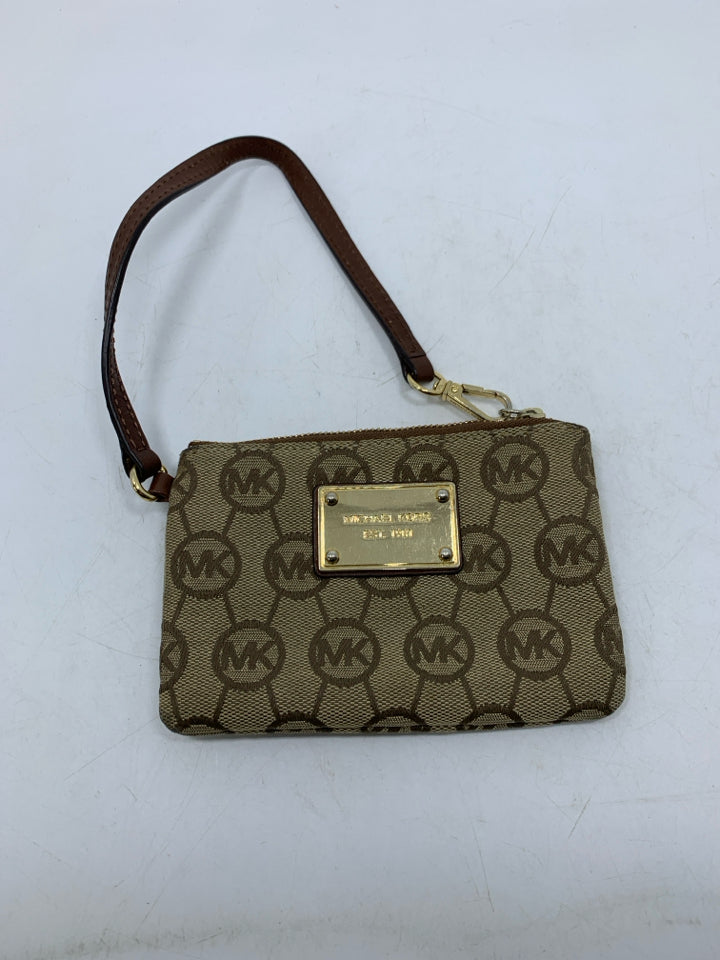 Michael Kors Monogram Wristlet *Some Exterior Wear