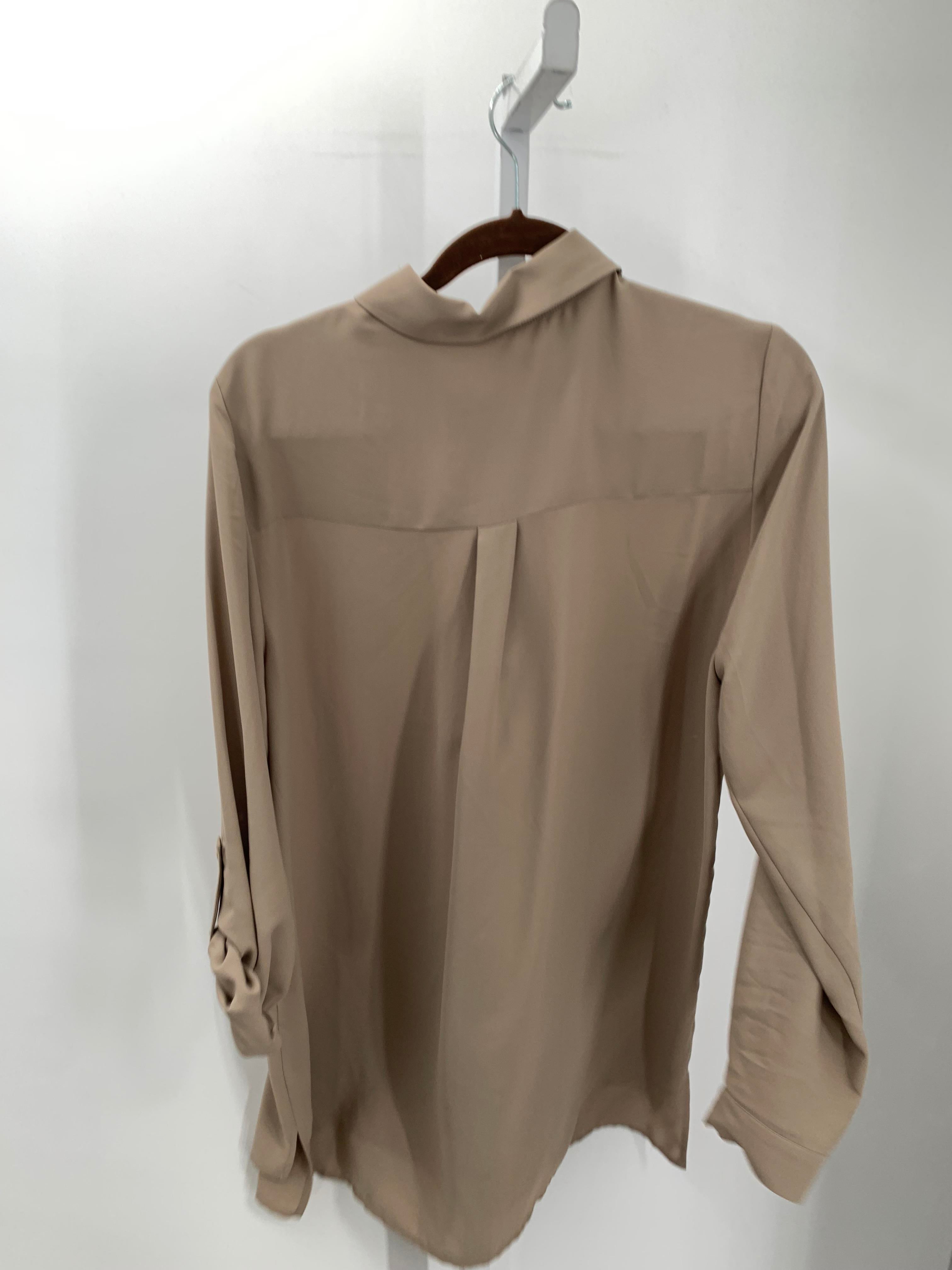 Pleione Size Extra Large Misses Long Sleeve Shirt