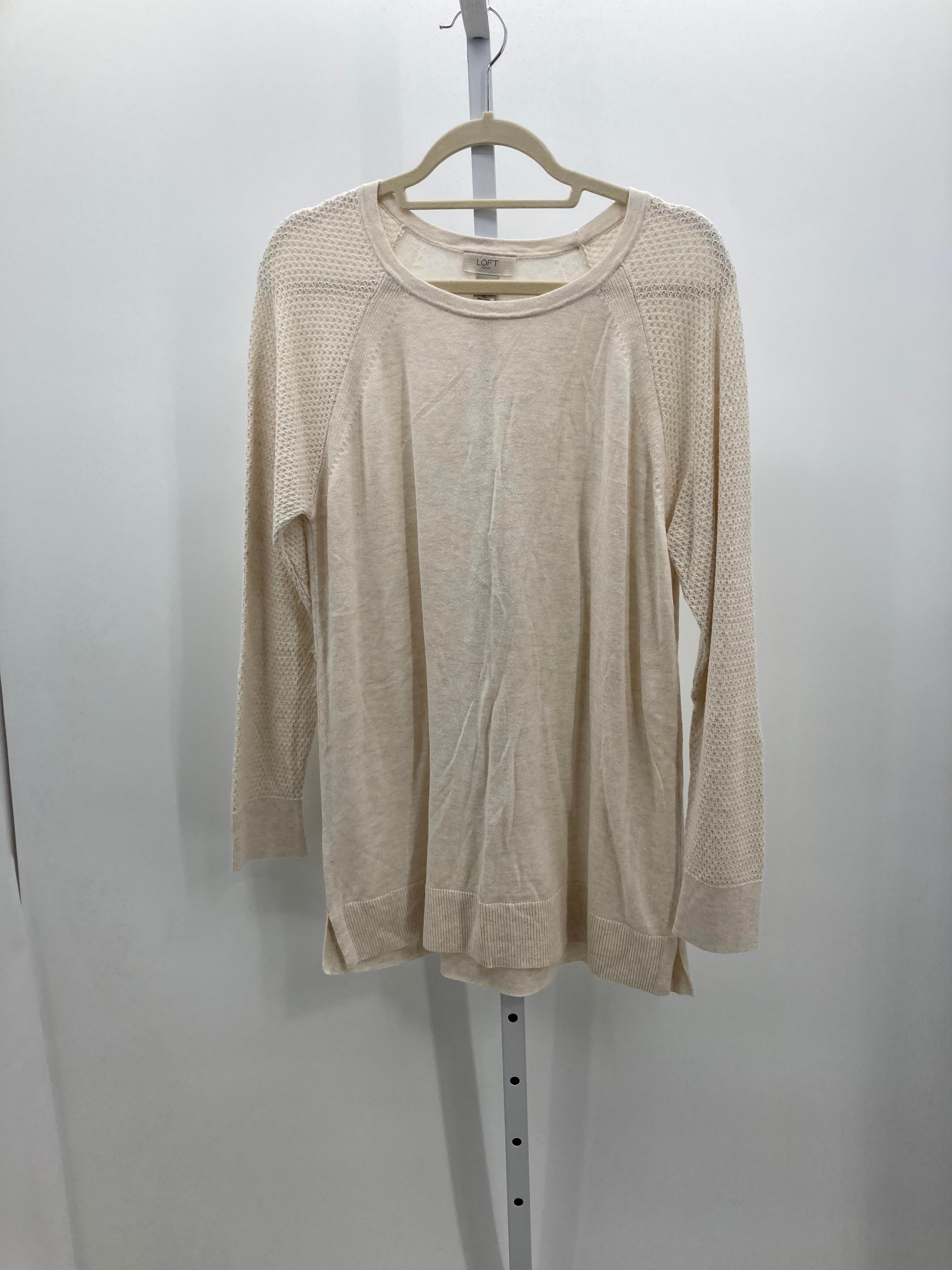 Loft Size Extra Large Misses Long Slv Sweater