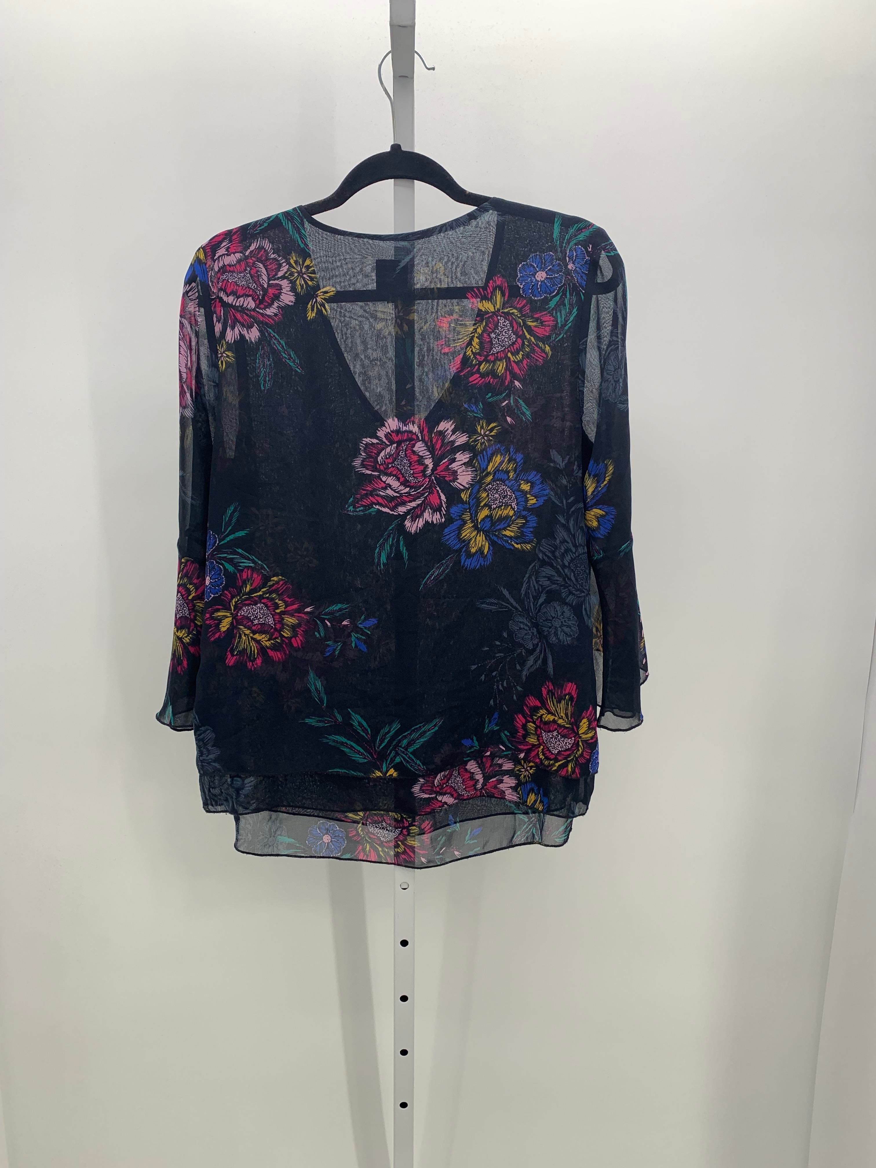 Cabi Size Medium Misses 3/4 Sleeve Shirt