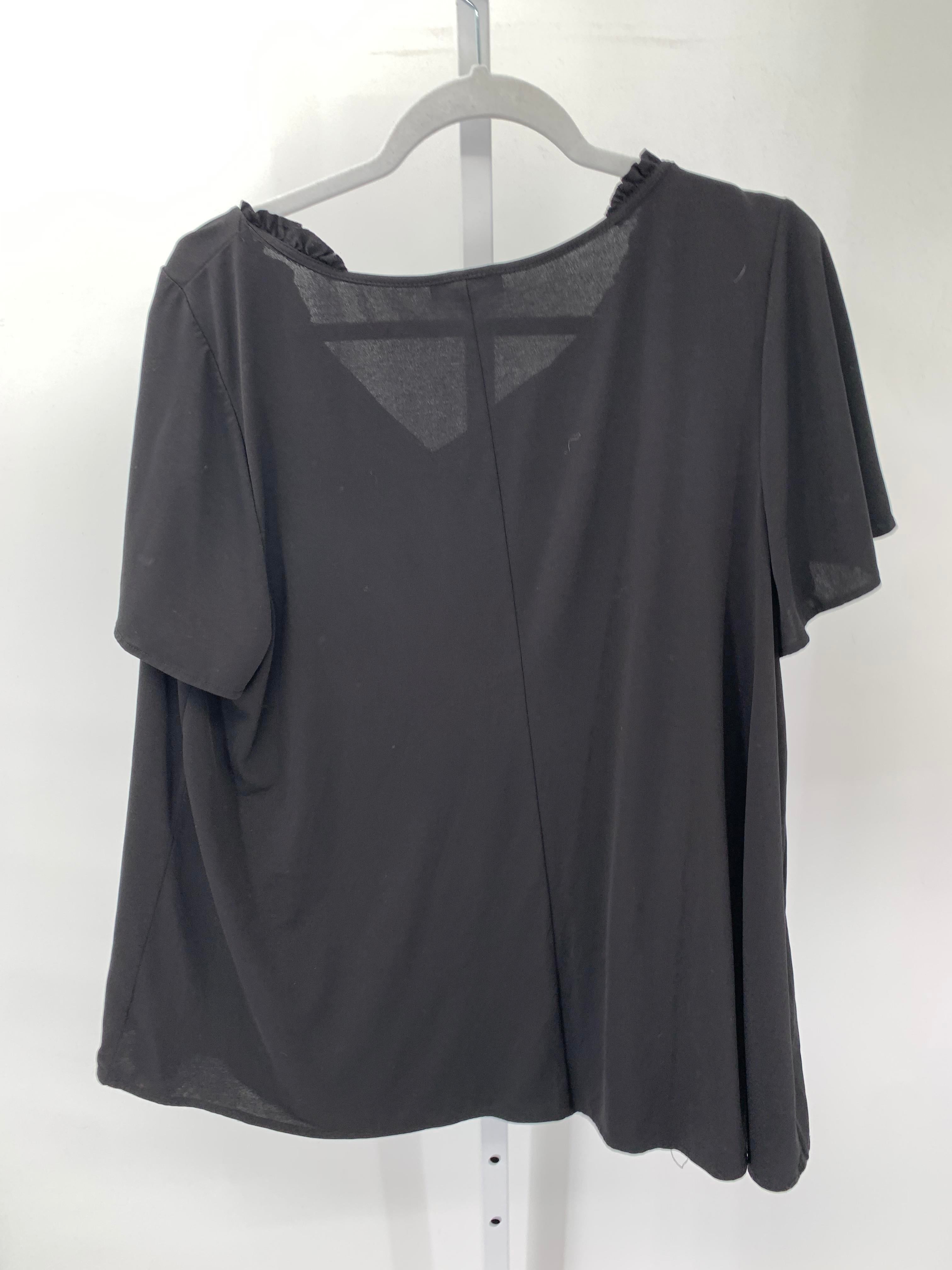 Lane Bryant Size 18/20 W Womens Short Sleeve Shirt
