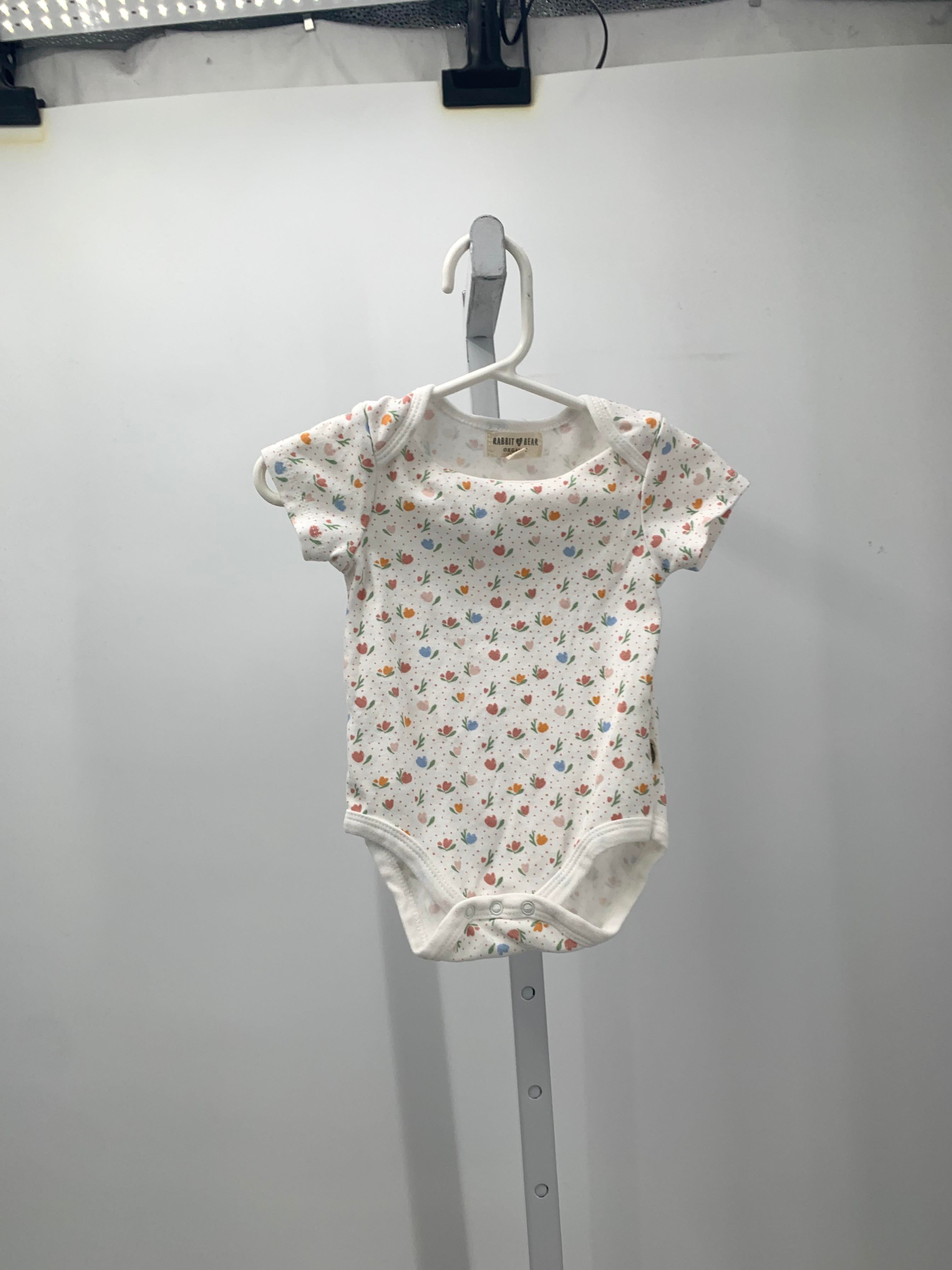 Rabbit + Bear Size 6-9 mon Girls Short Sleeve Shirt