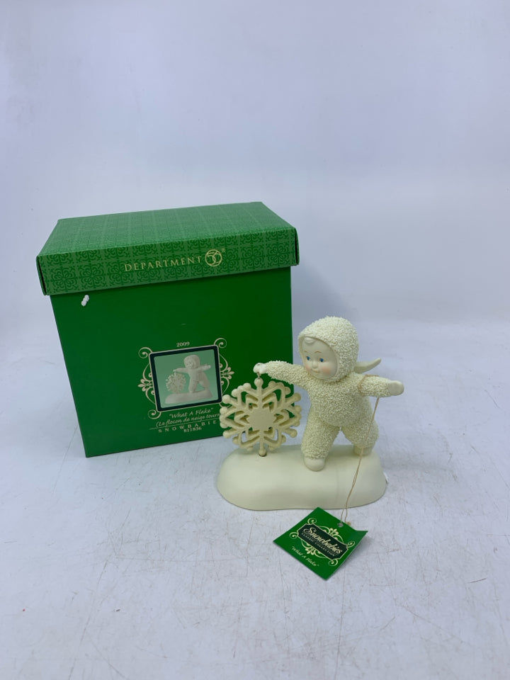 SNOWBABIES WHAT A FLAKE- DEPT 56.