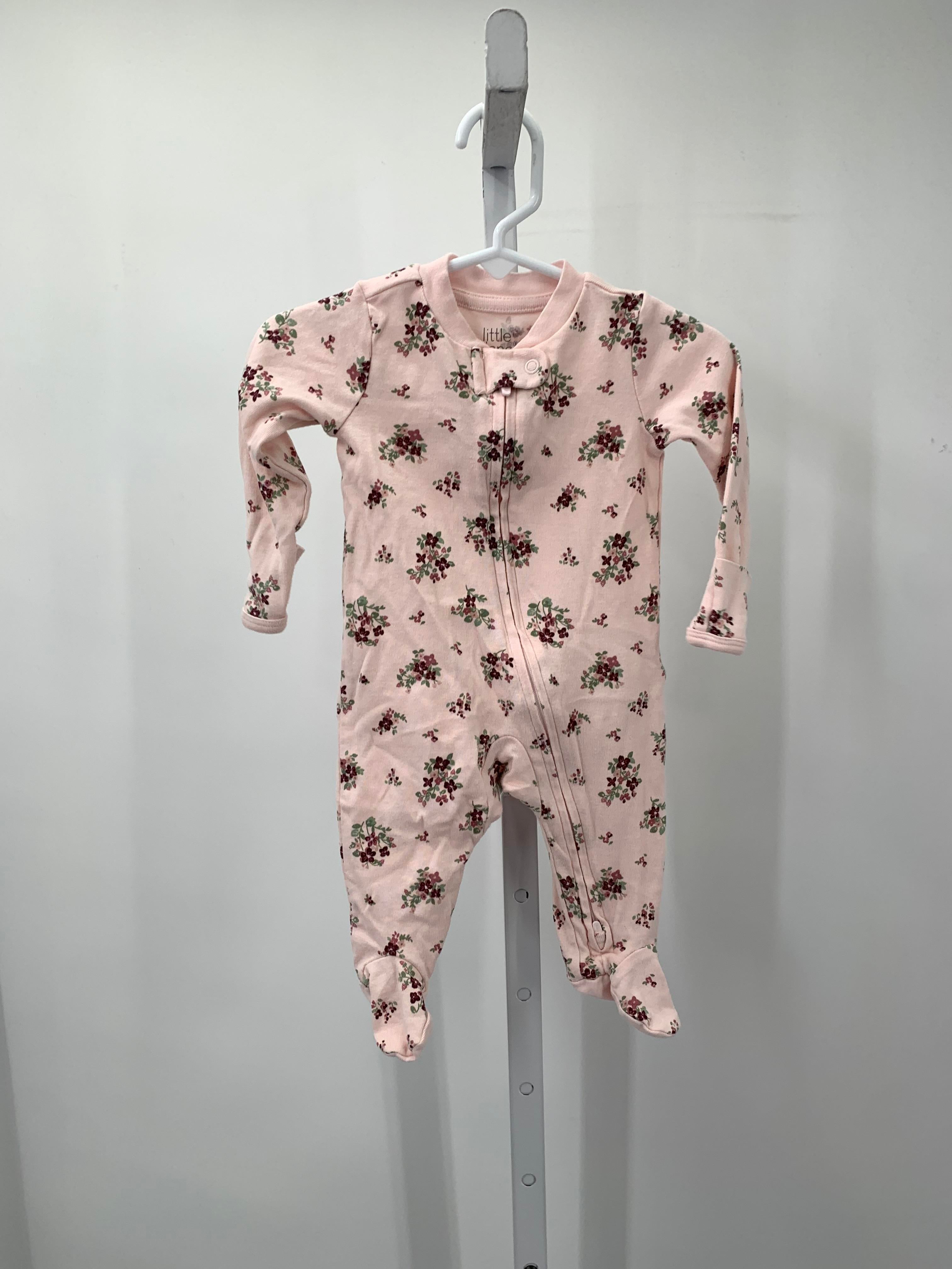 Carters Size 3 Months Girls Long Slv. Romper