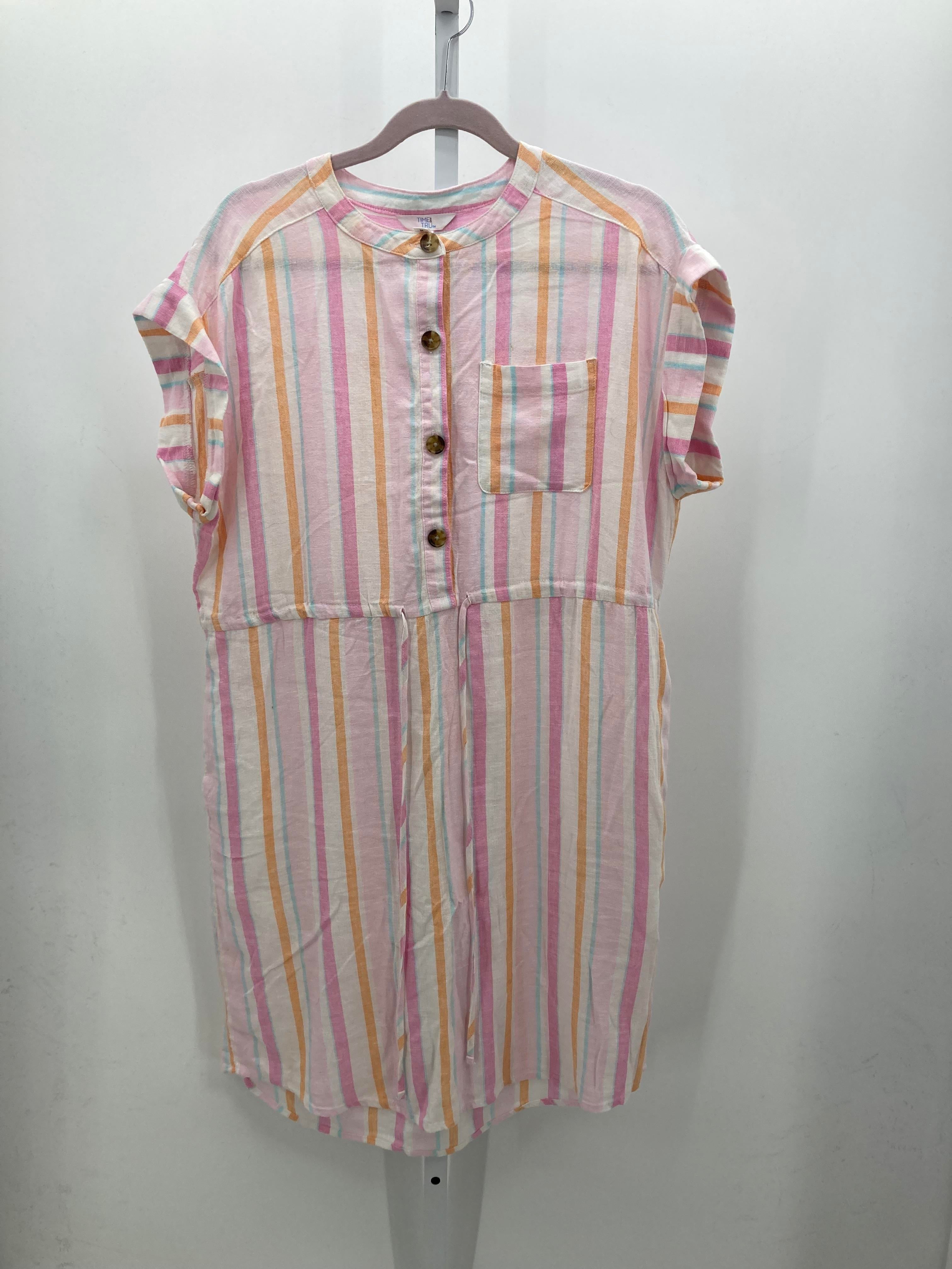 Time and Tru Size Medium Misses Short Sleeve Dress