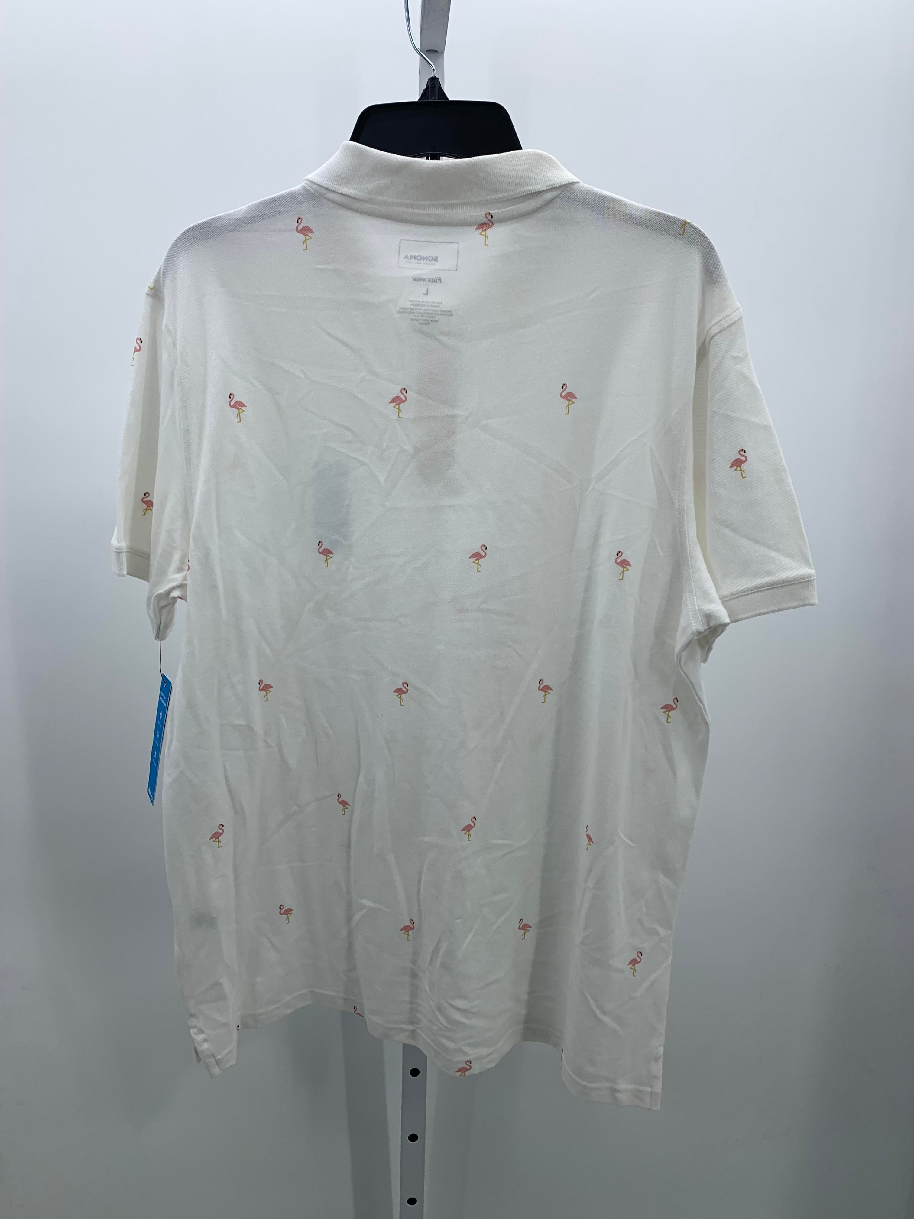 NEW FLAMINGOS KNIT POLO