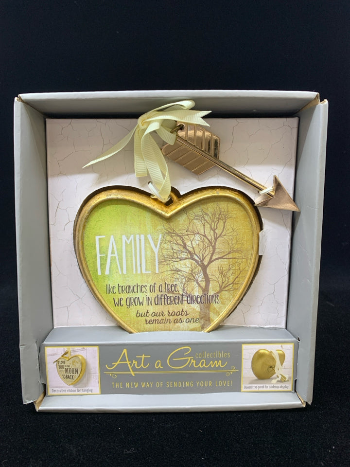 NIB "FAMILY" ON HEART.