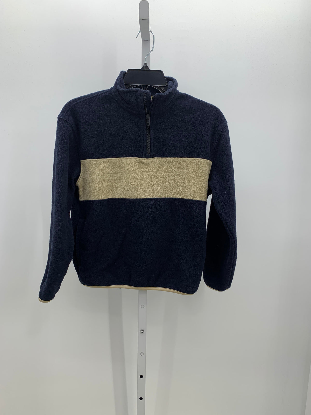 PARTIAL ZIP FLEECE