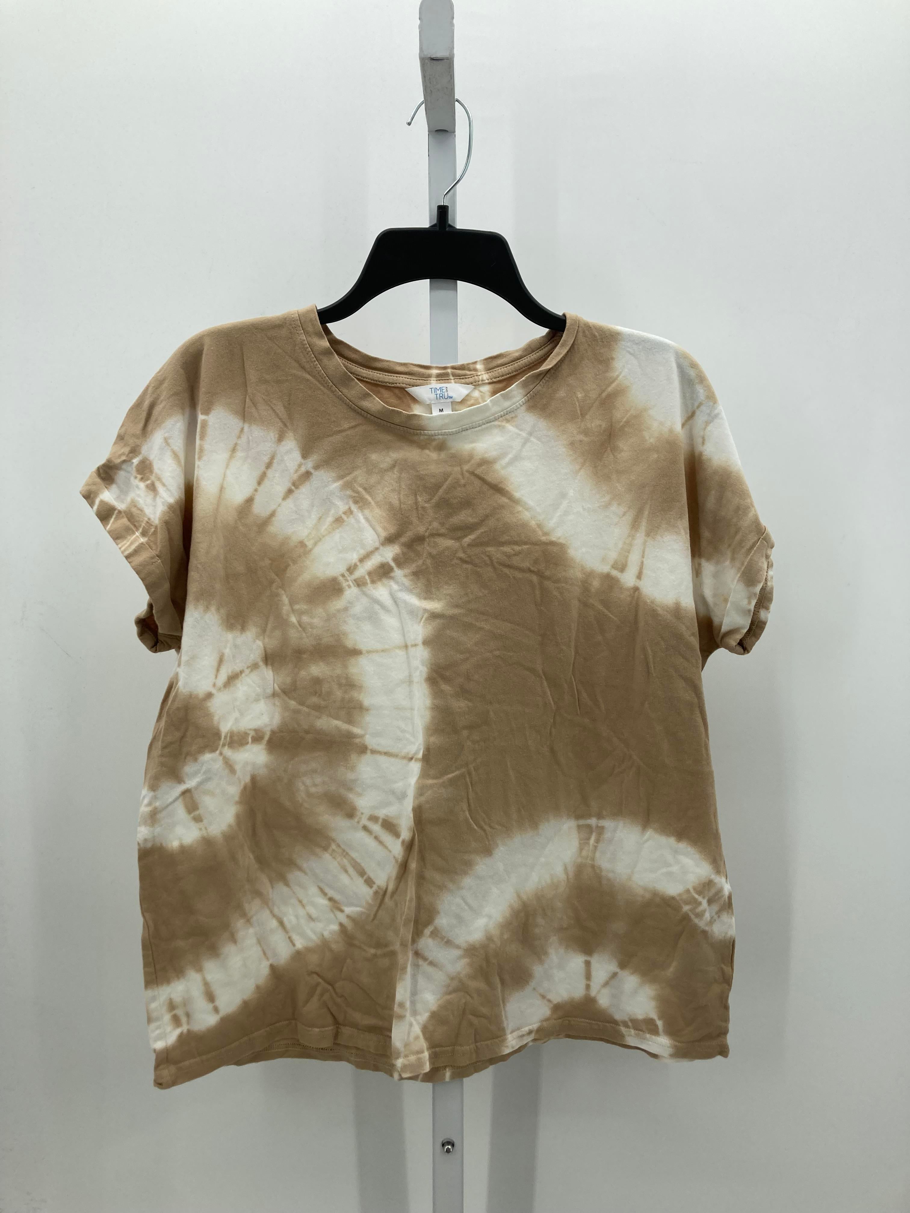 Time and Tru Size Medium Misses Short Sleeve Shirt