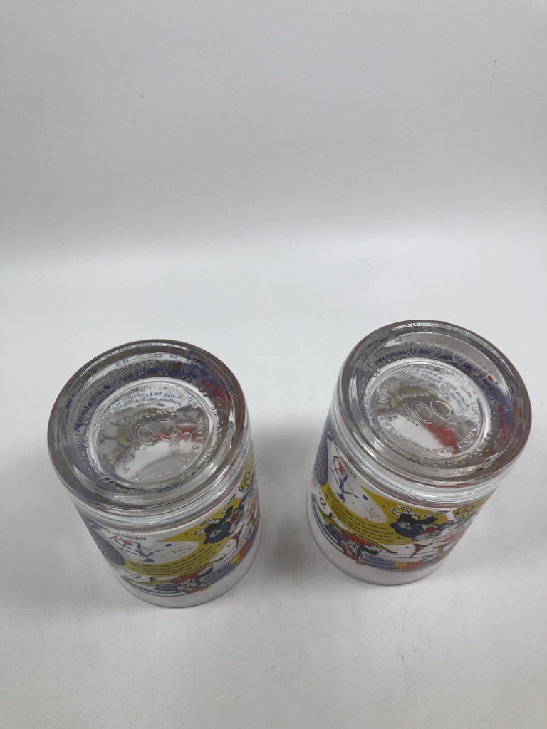 2 DISNEY 100 YEARS OF MAGIC TUMBLERS.