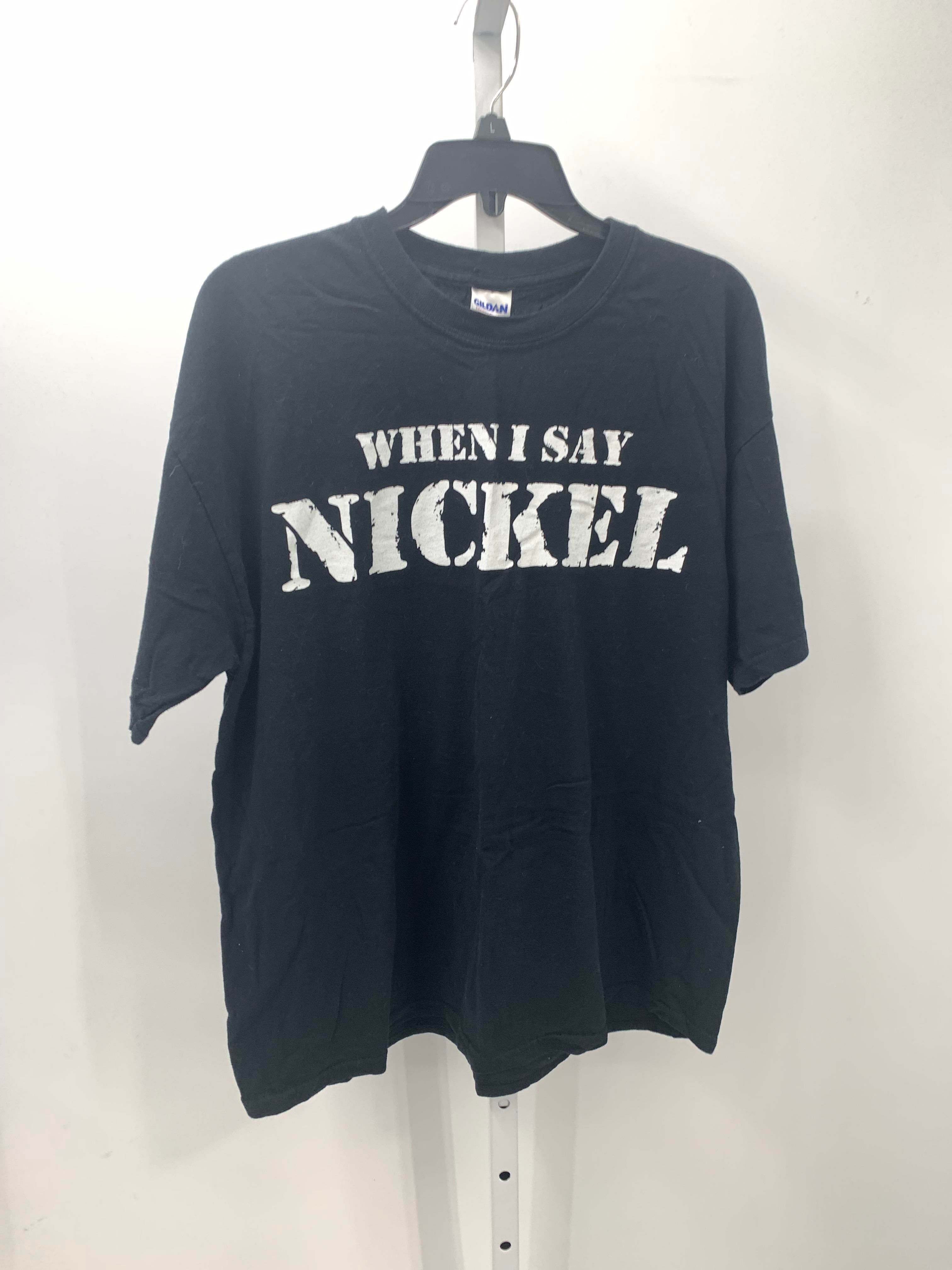 NICKEL BACK KNIT TEE