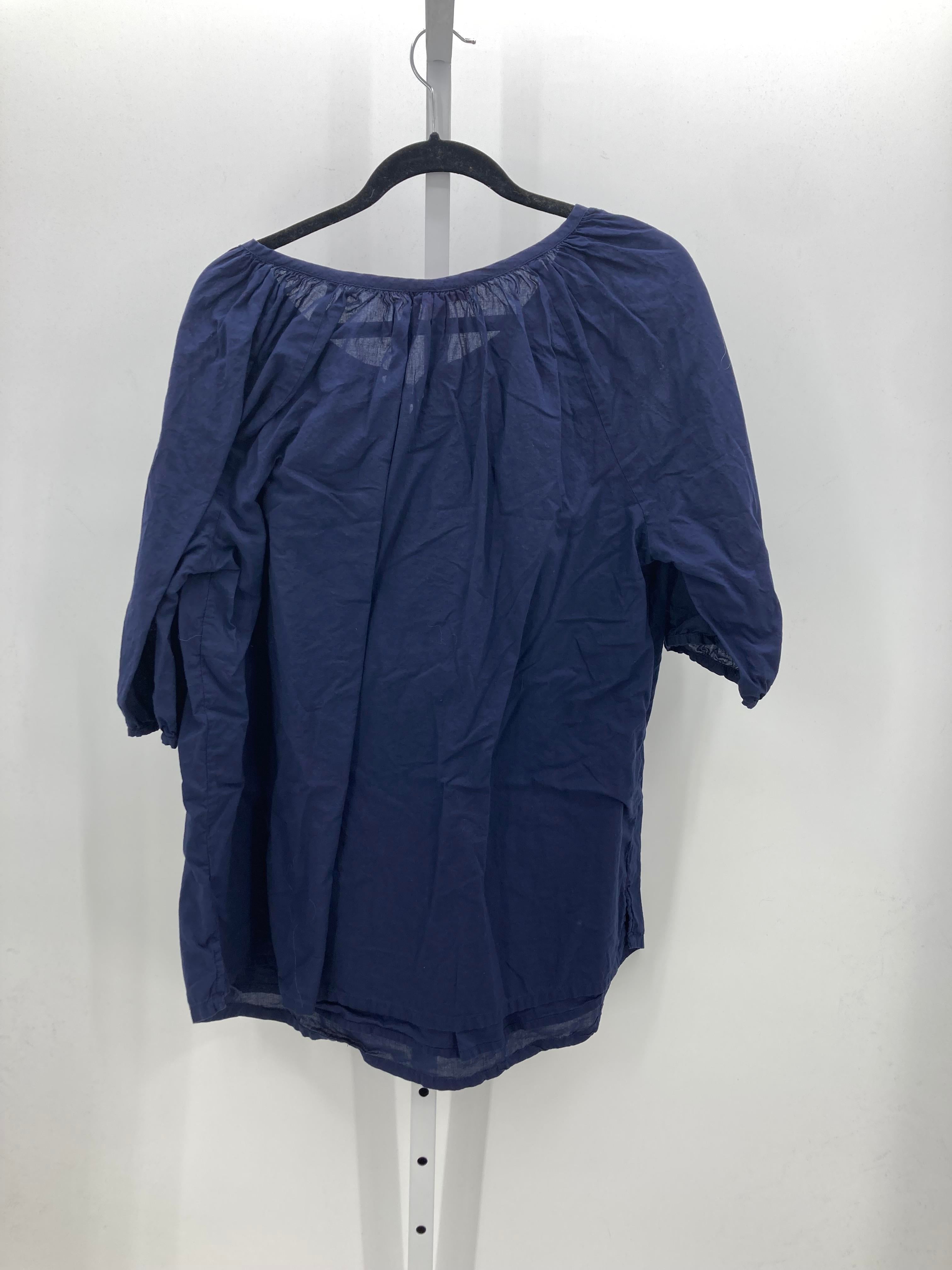 Woman Within Size 18/20 W Womens Short Sleeve Shirt