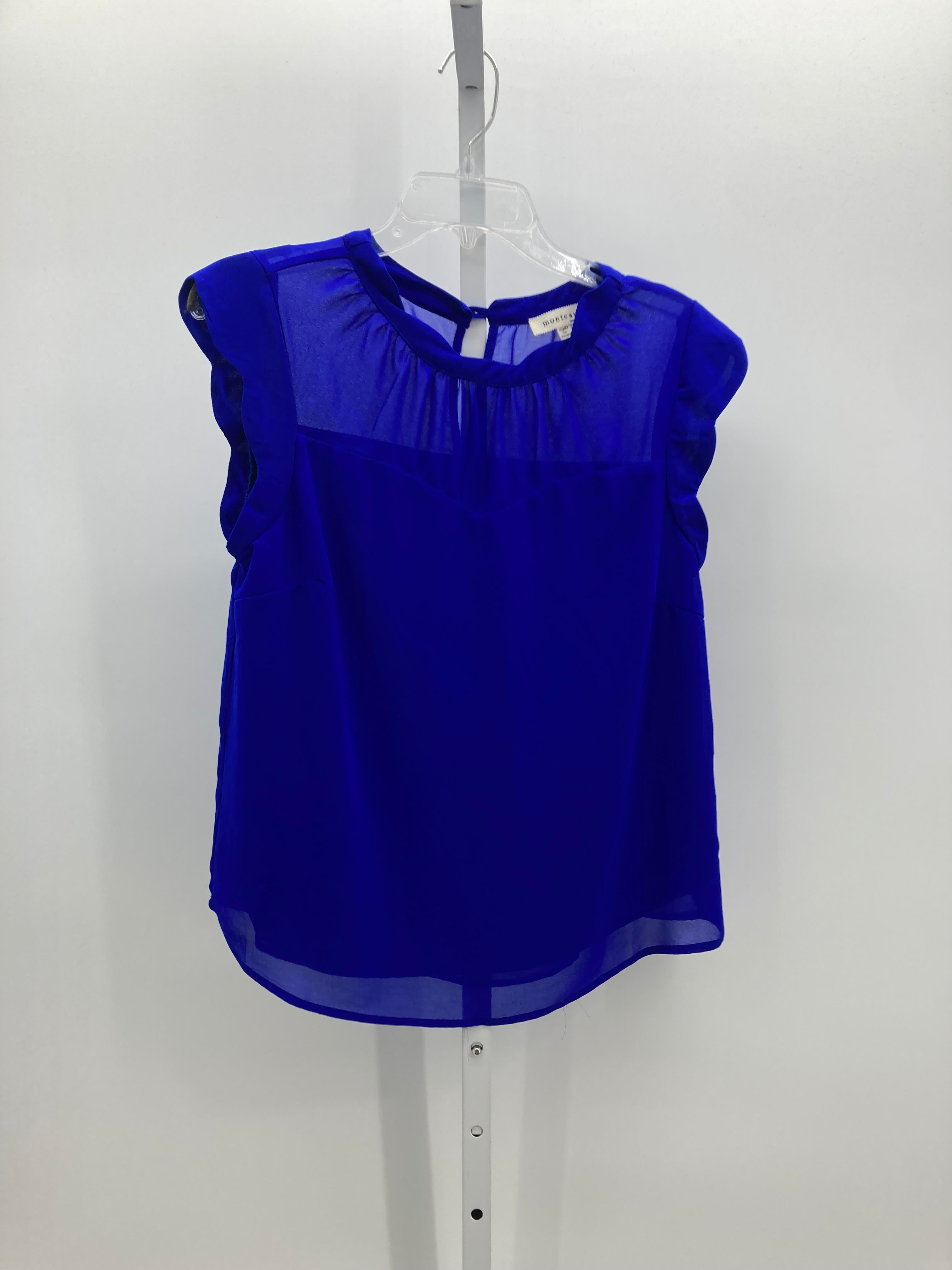monteau Size Extra Large Juniors Sleeveless Shirt