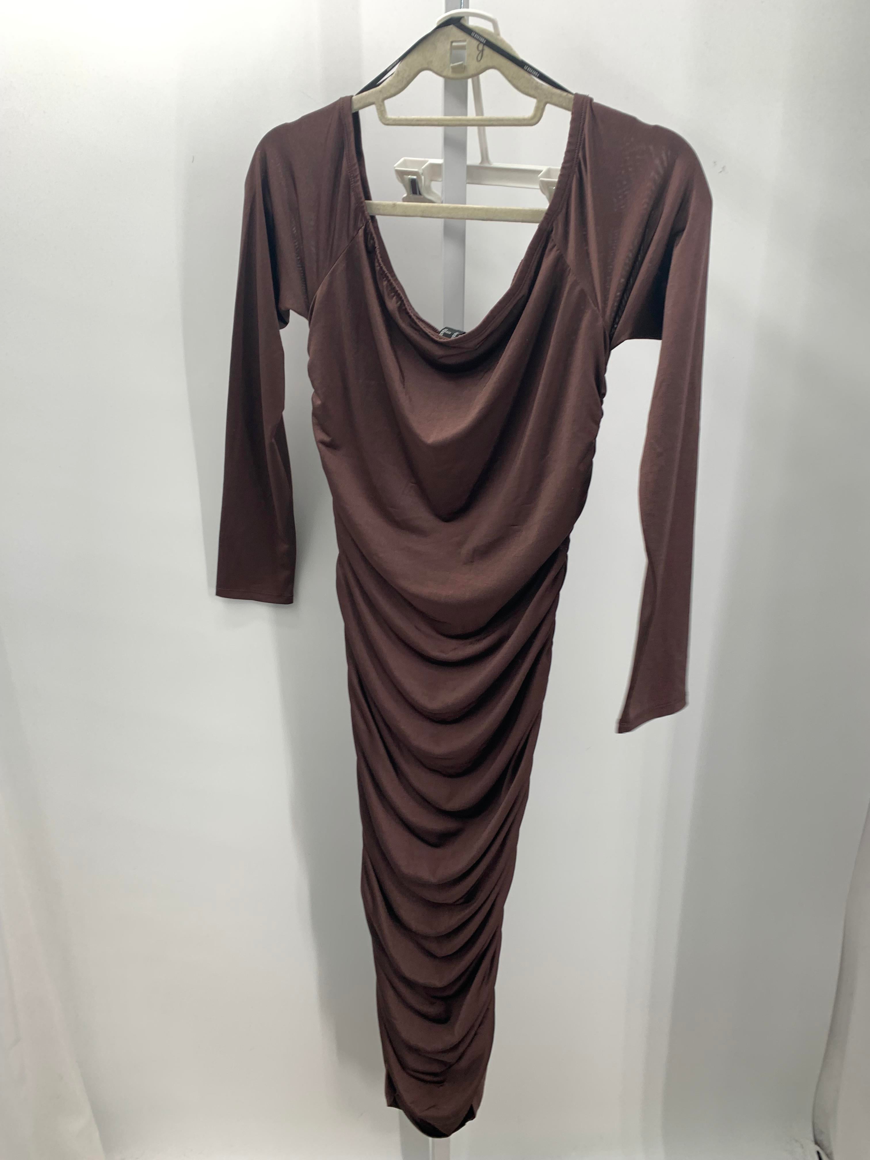 Forever 21 Size Extra Large Juniors Long Sleeve Dress