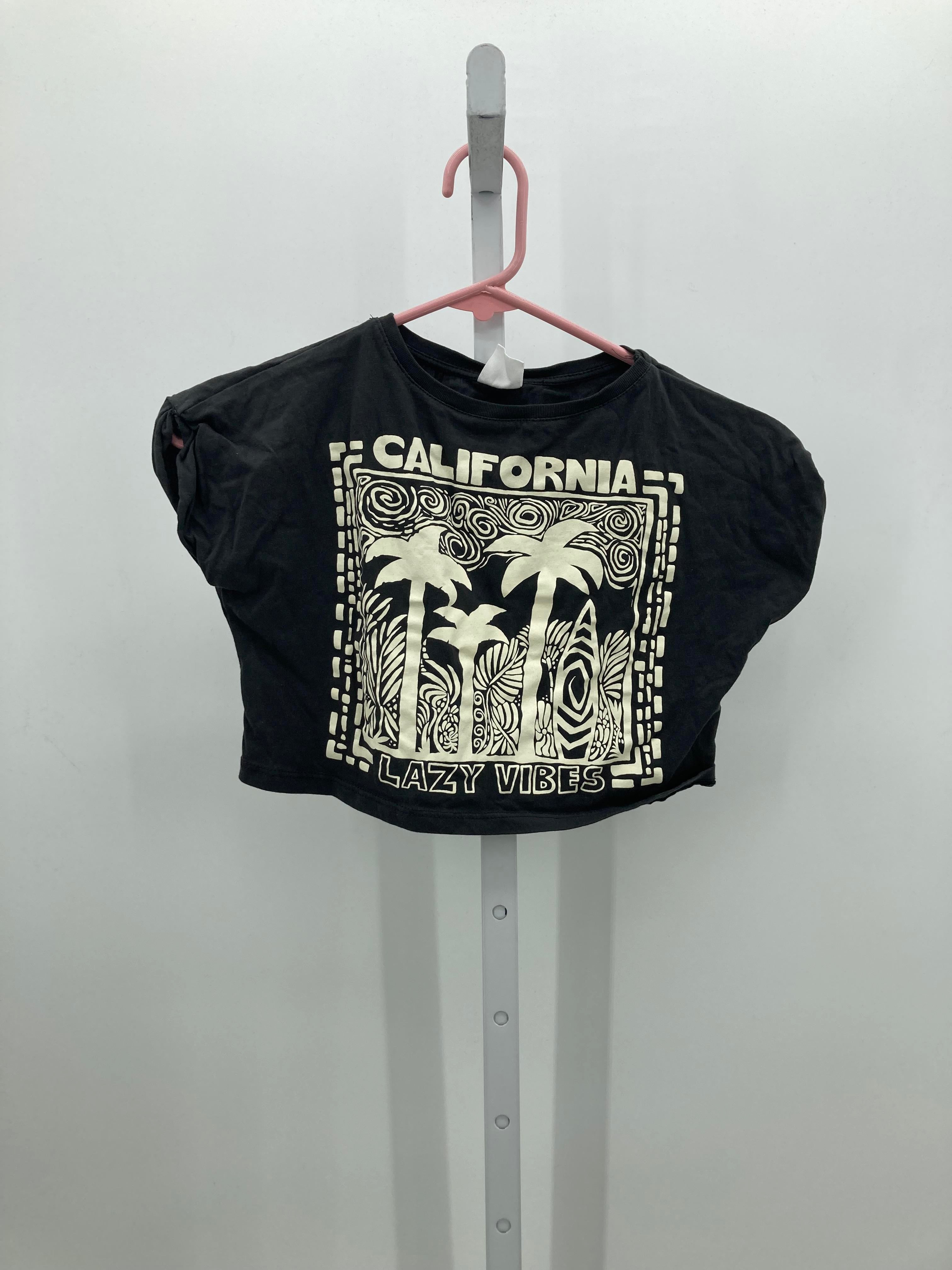 Zara Size 8-9 Girls Short Sleeve Shirt