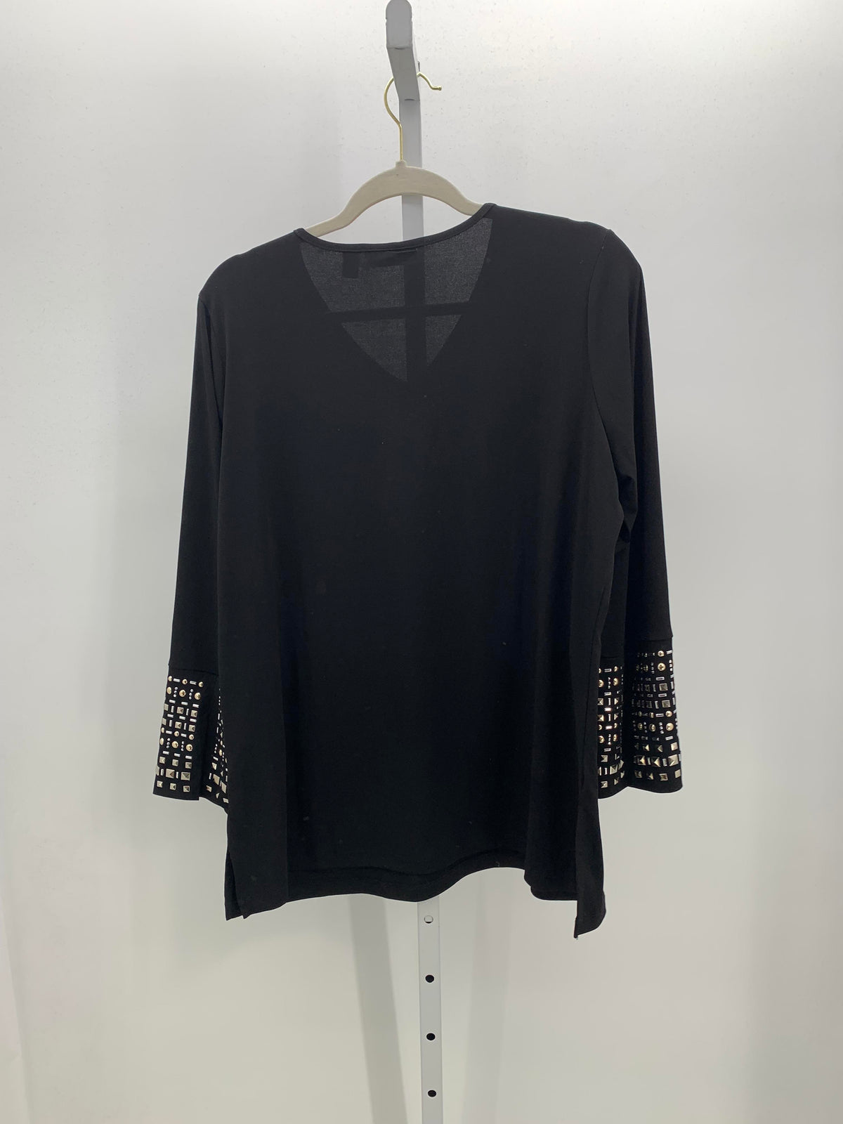 Susan Graver Size Large Misses Long Sleeve Shirt