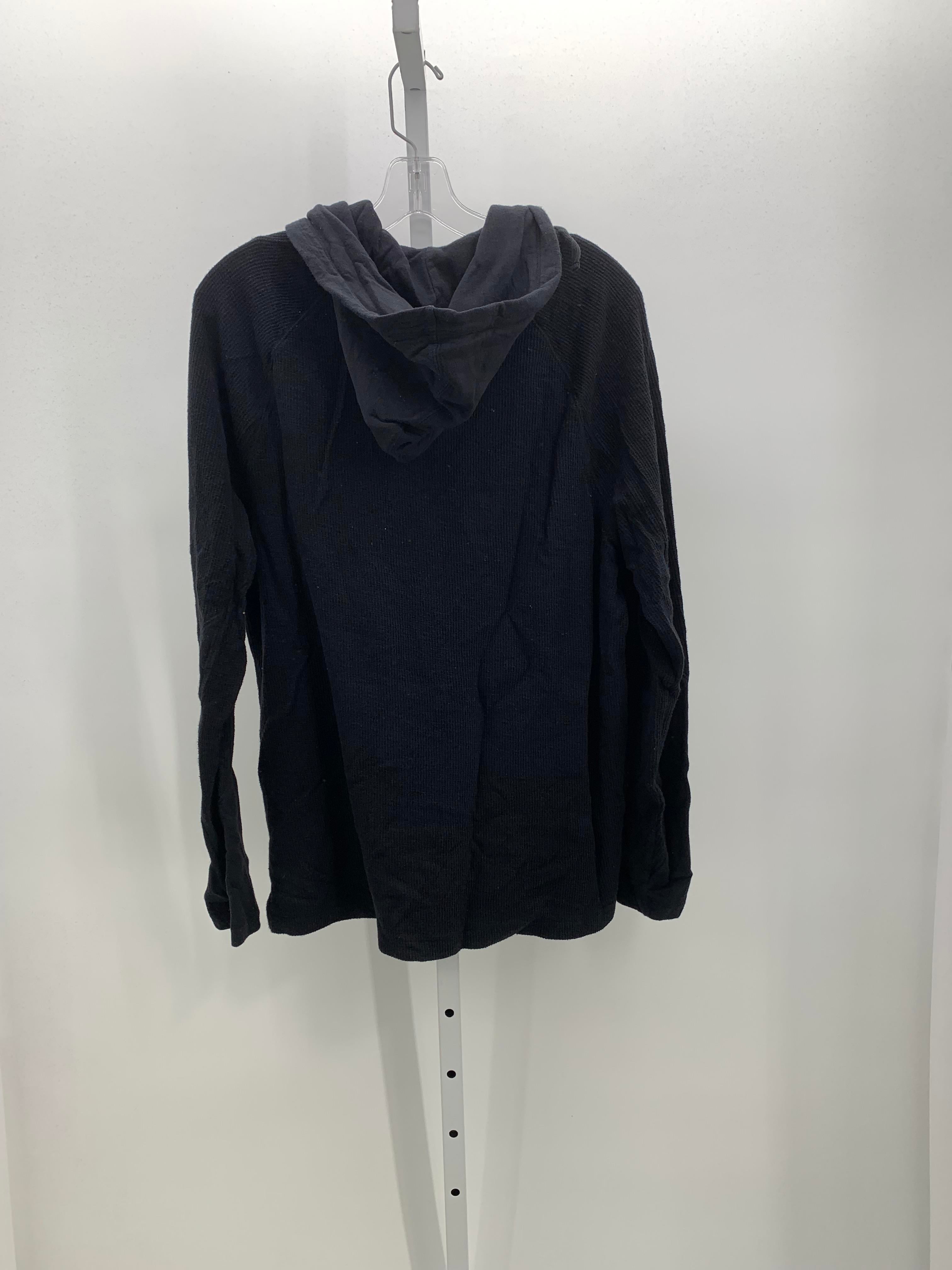 HOODED WAFFLE KNIT
