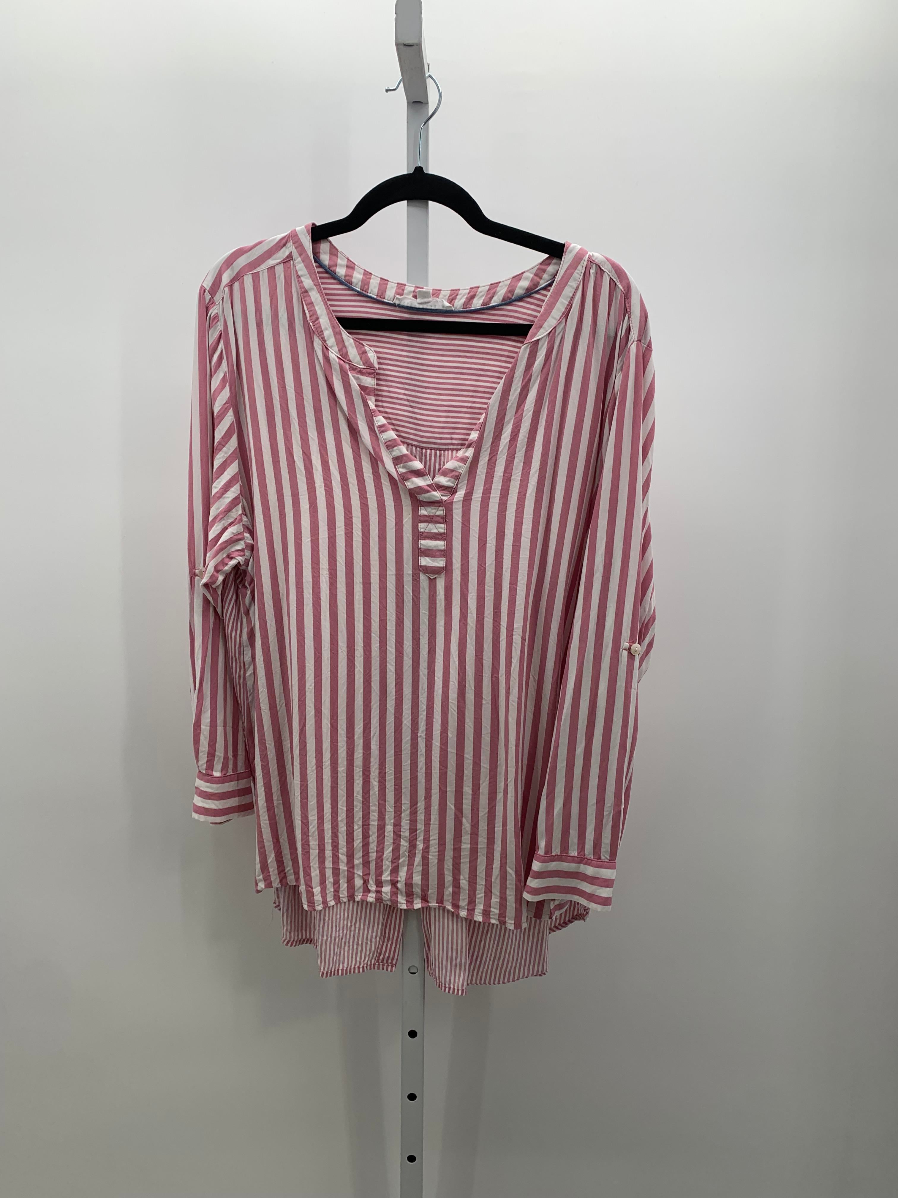 Jane + Delancey Size 2X Womens Long Sleeve Shirt