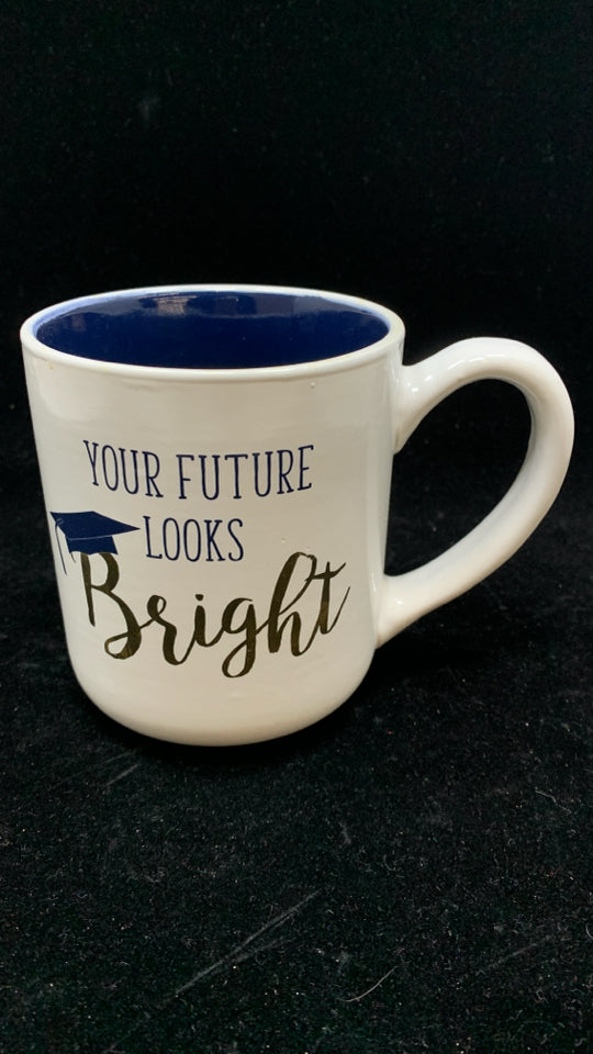 FUTURE LOOKS BRIGHT MUG.