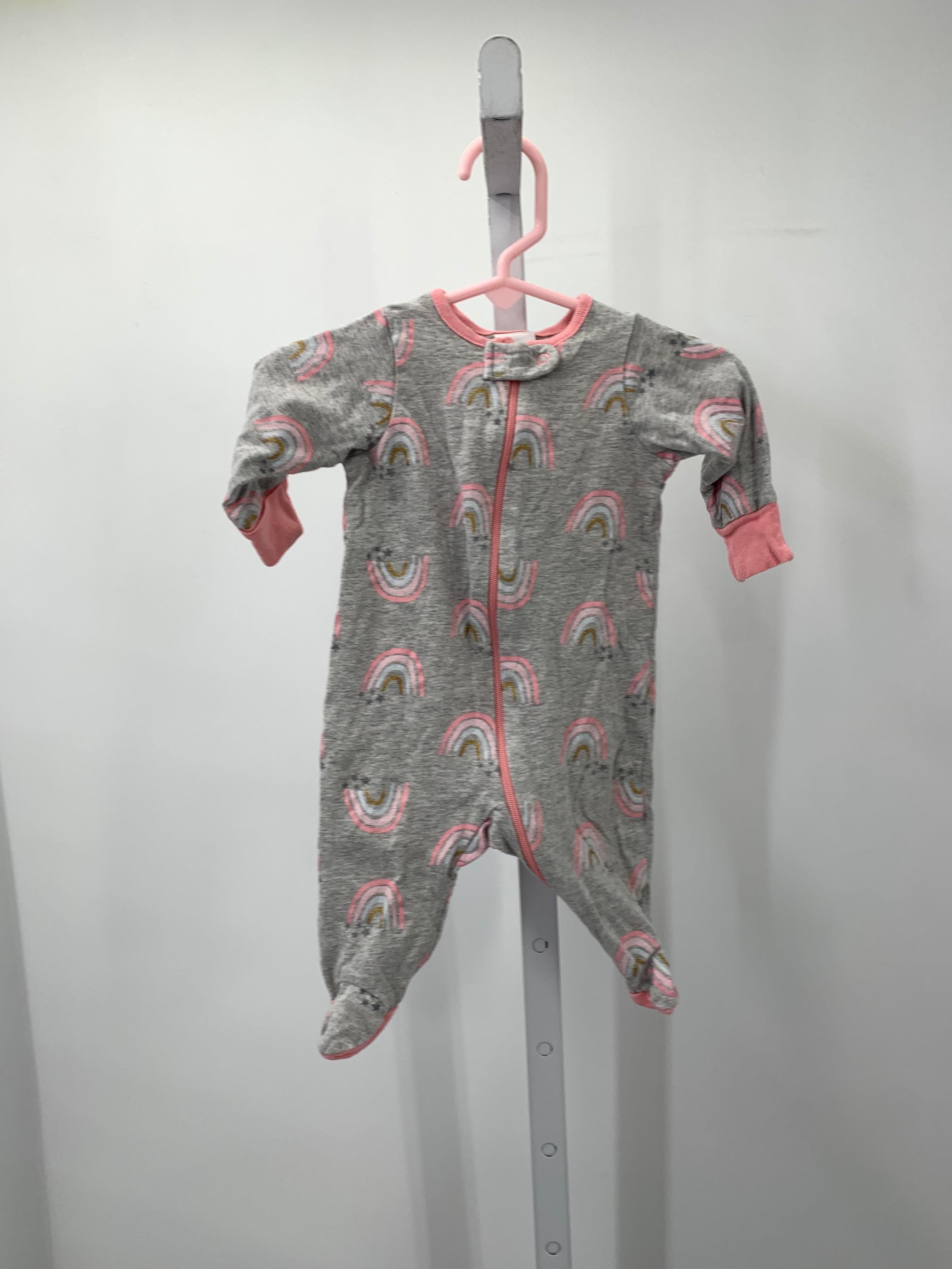 Gerber Size Newborn Girls Long Slv. Romper